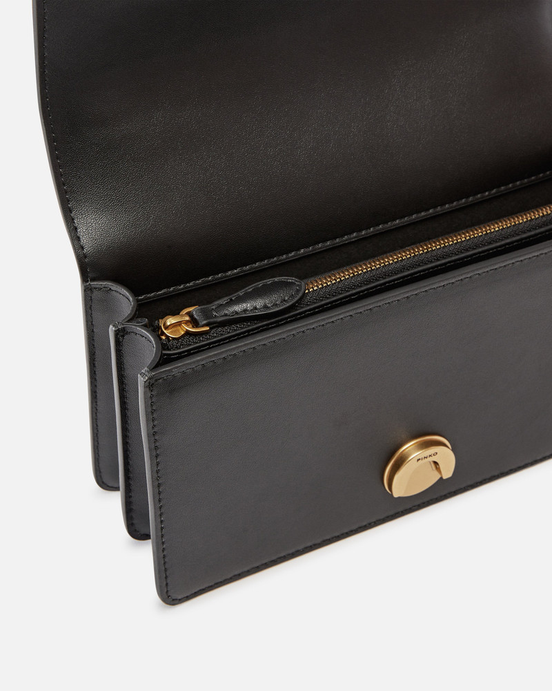 SMALL SHOULDER BAG LOVE BAG ONE SIMPLY IN LEATHER 4
