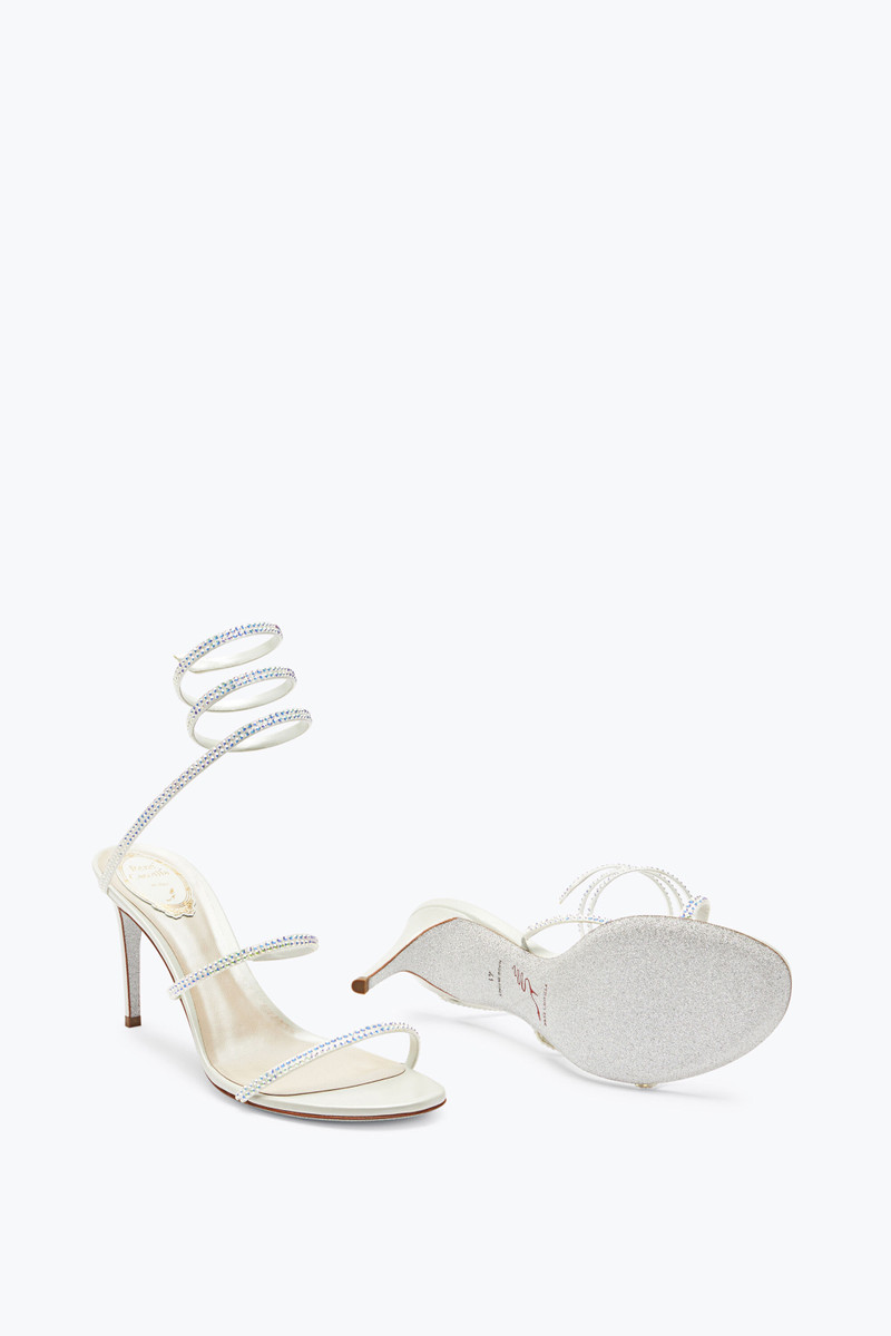 Satin Jewel Sandals Cleo 6