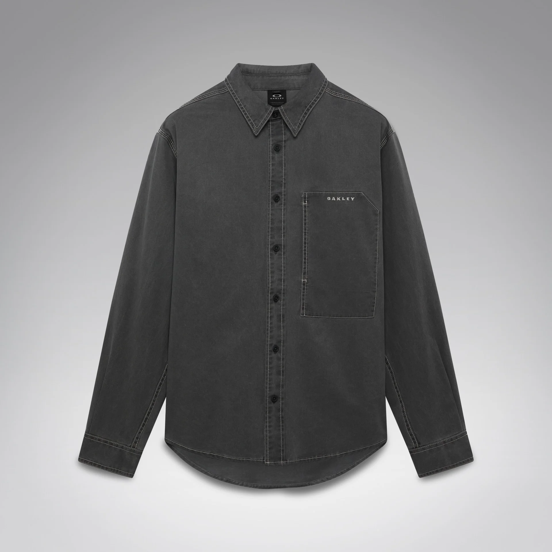 Oak Solid Ls Shirt - 1