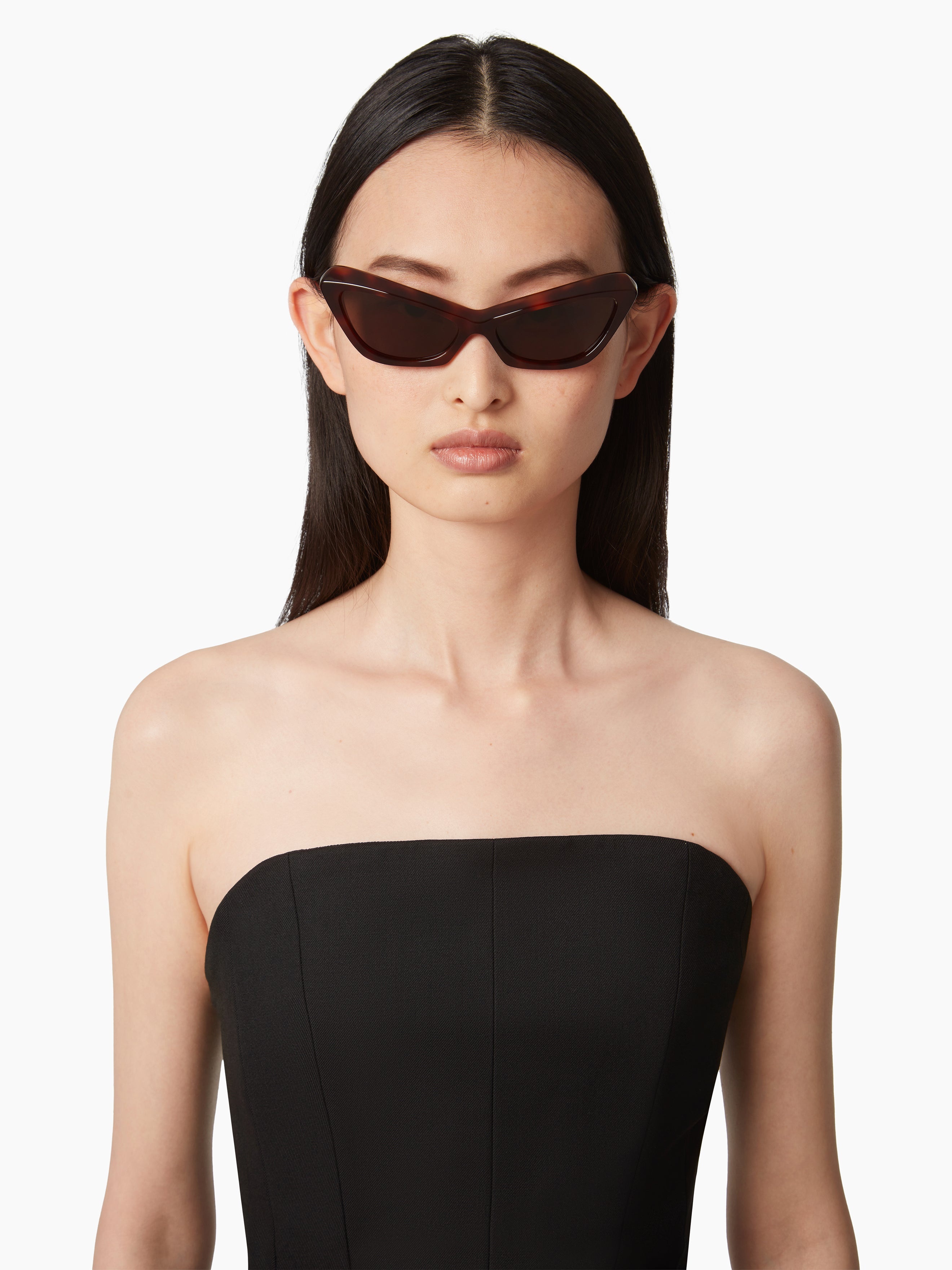 WAVES ROUND BROWN SUNGLASSES - 3
