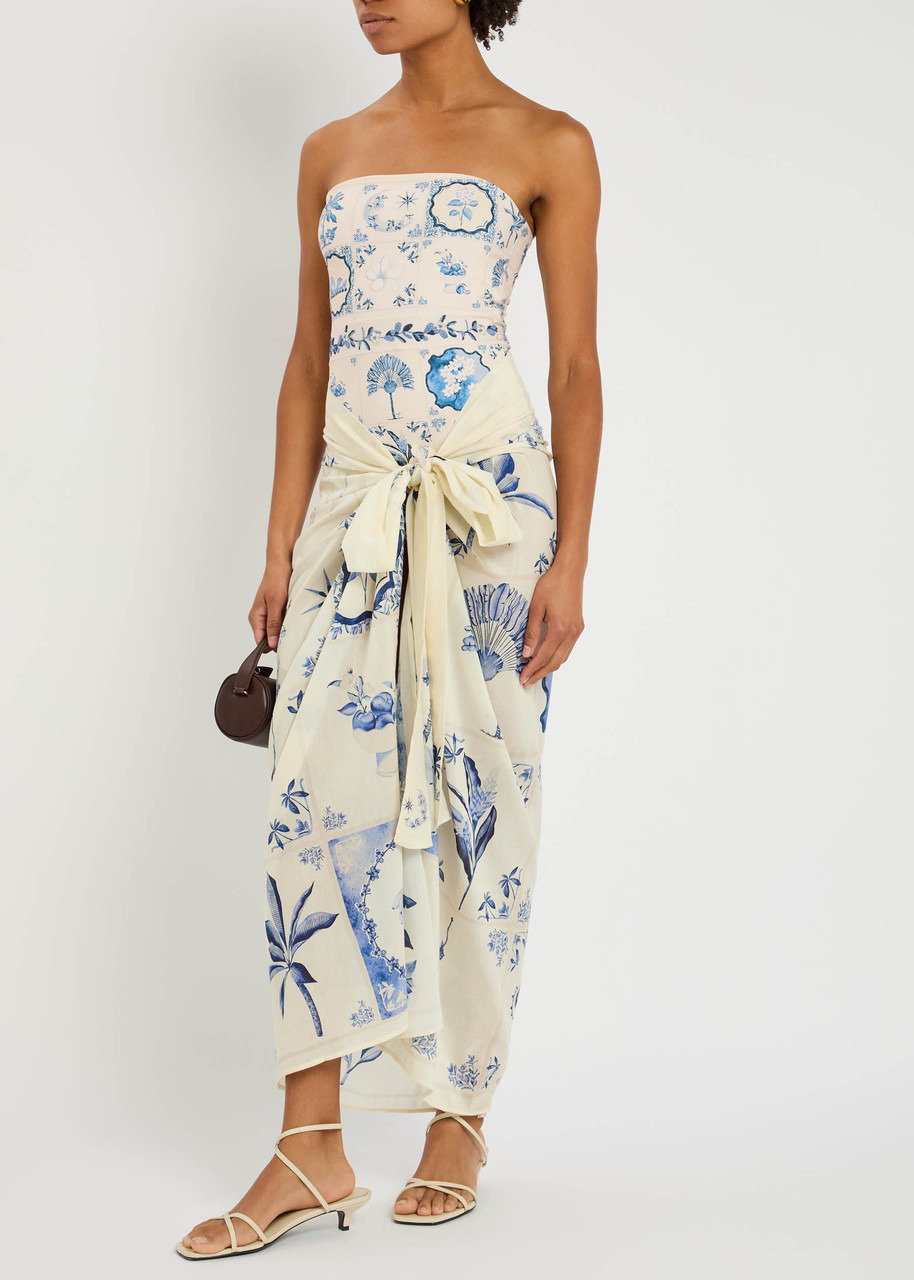 Agua BY Agua Bendita Illusion Printed Swimsuit - 4