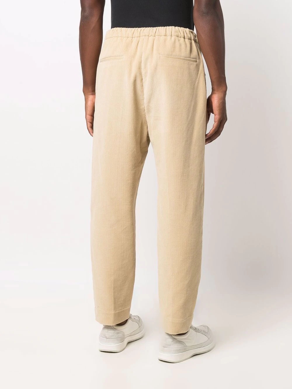 drawstring-waist trousers - 4