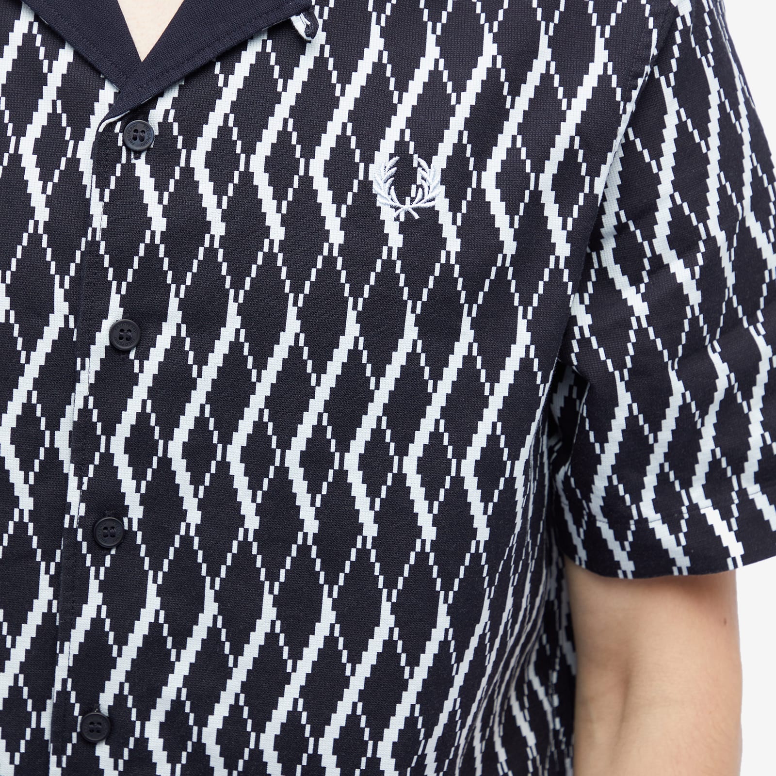 Fred Perry Argyle Print Vacation Shirt - 5