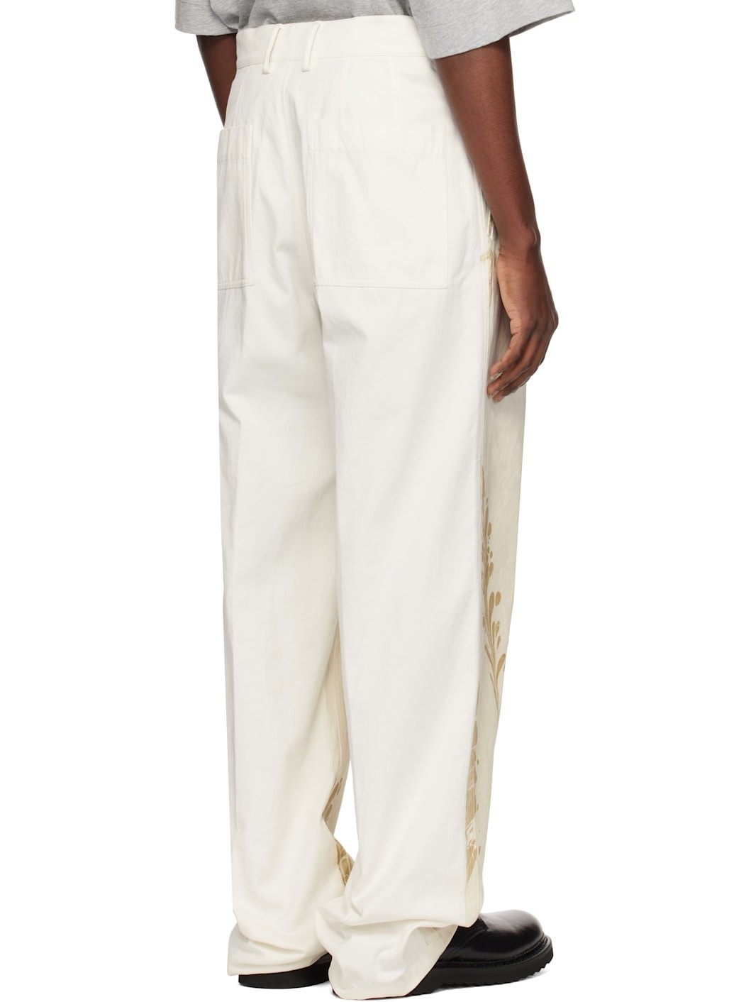 Off-White Printed Trousers - 3