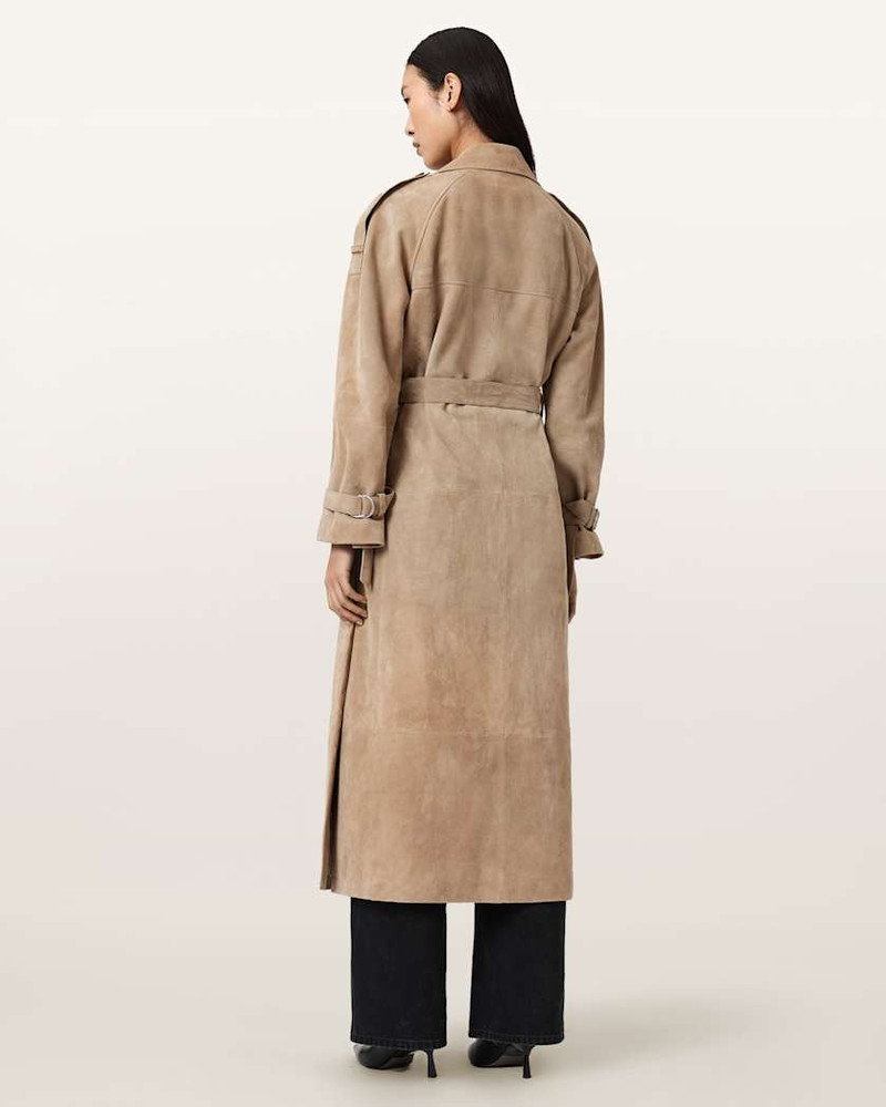 REED SUEDE TRENCH COAT 12