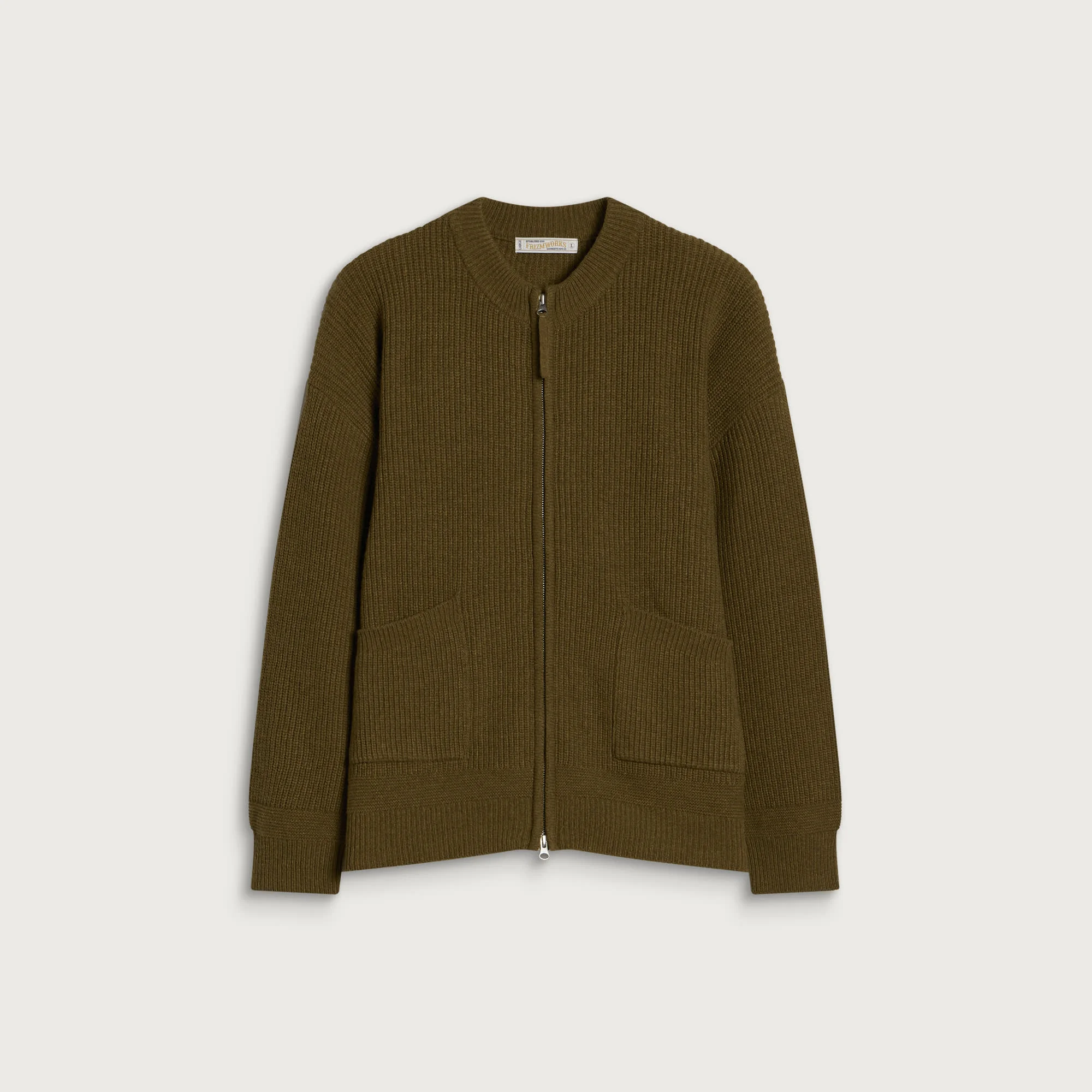 FrizmWORKS Wool Deck Zipup Cardigan - 1