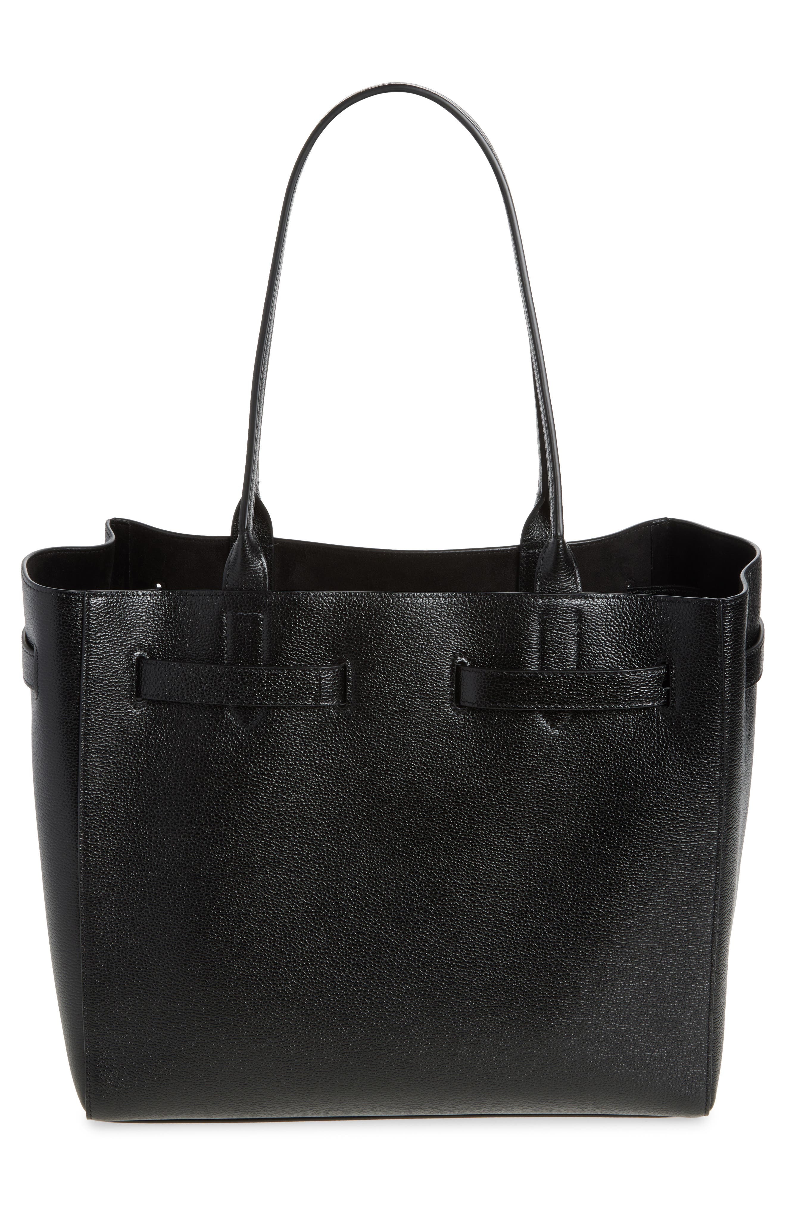 TOM FORD Medium Audrey Grained Leather Tote in Black at Nordstrom - 4