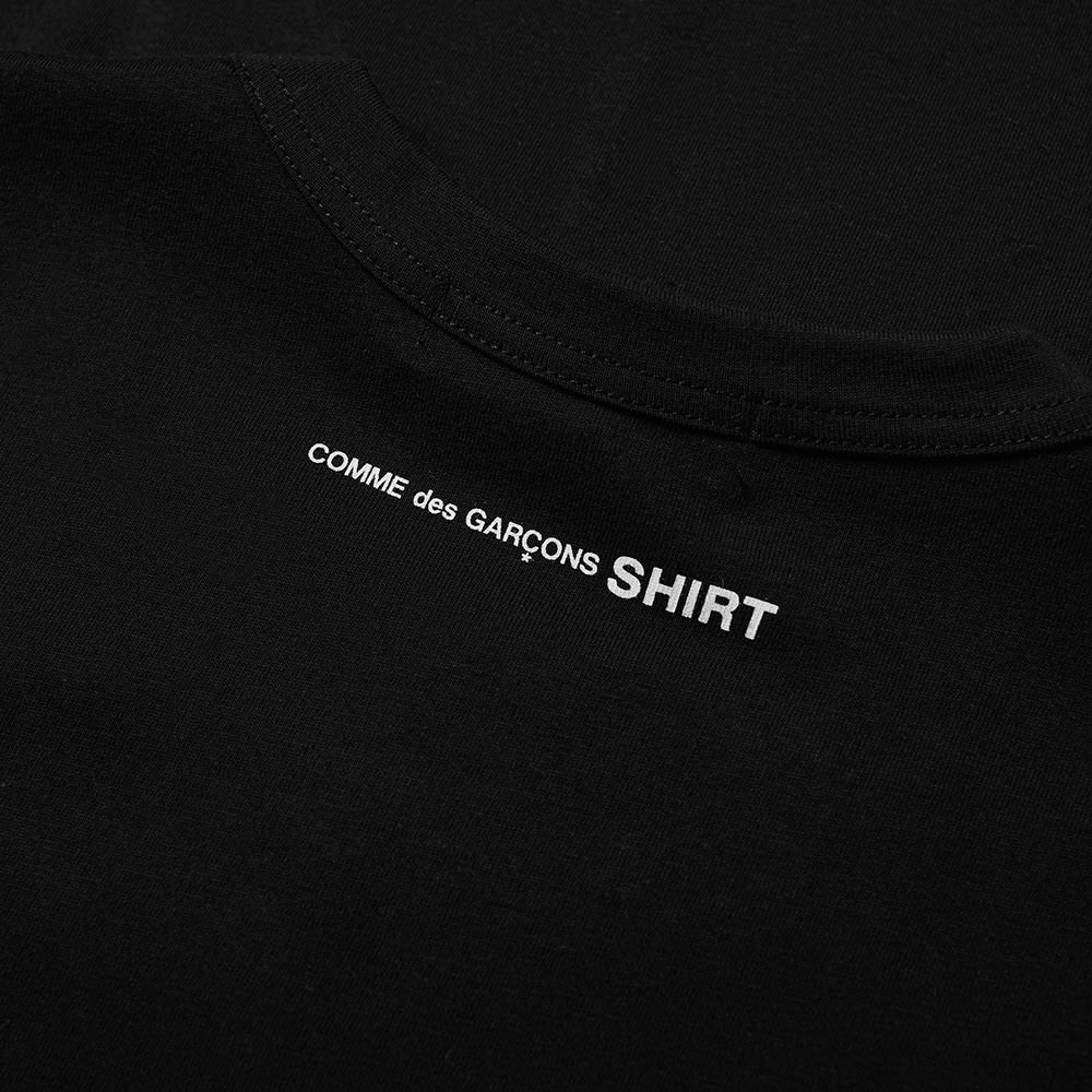 Comme des Garcons SHIRT Long Sleeve Small Logo Back Tee - 2