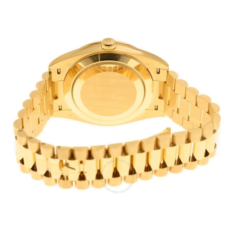 Rolex Day-Date 40 Automatic Green Dial Men's 18kt Yellow Gold President Watch M228348rbr-0040 - 5