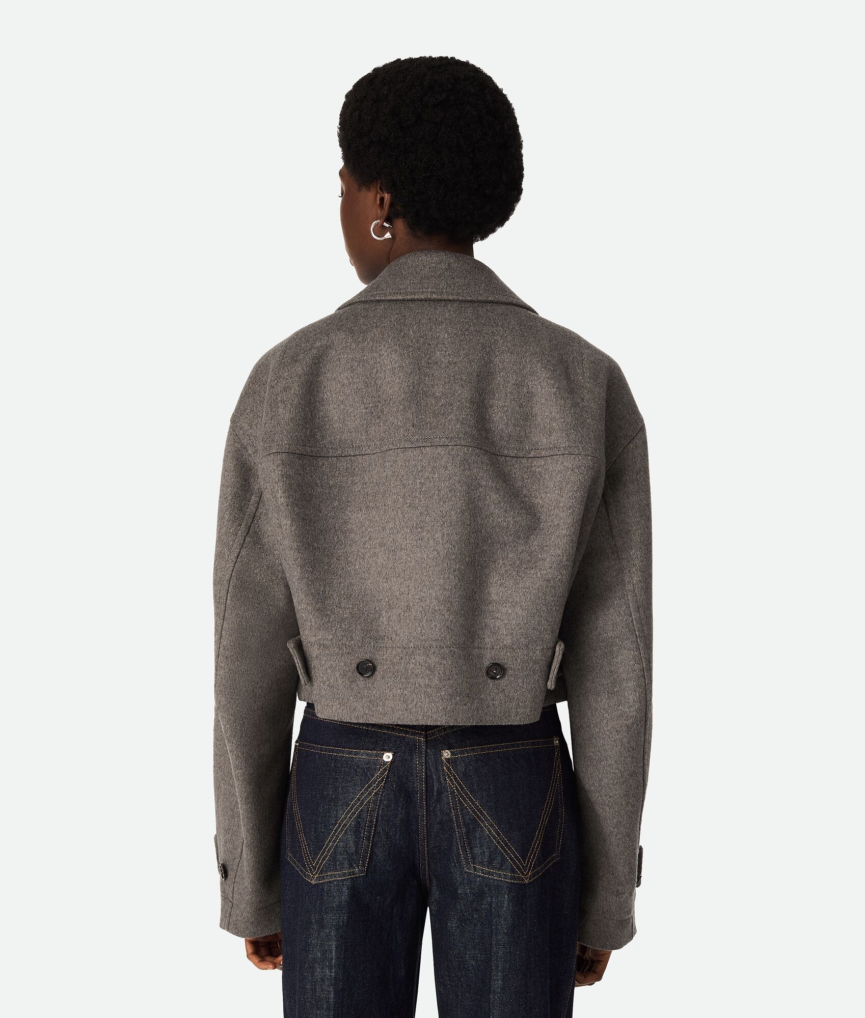 Double Wool Cashmere Blouson - 3