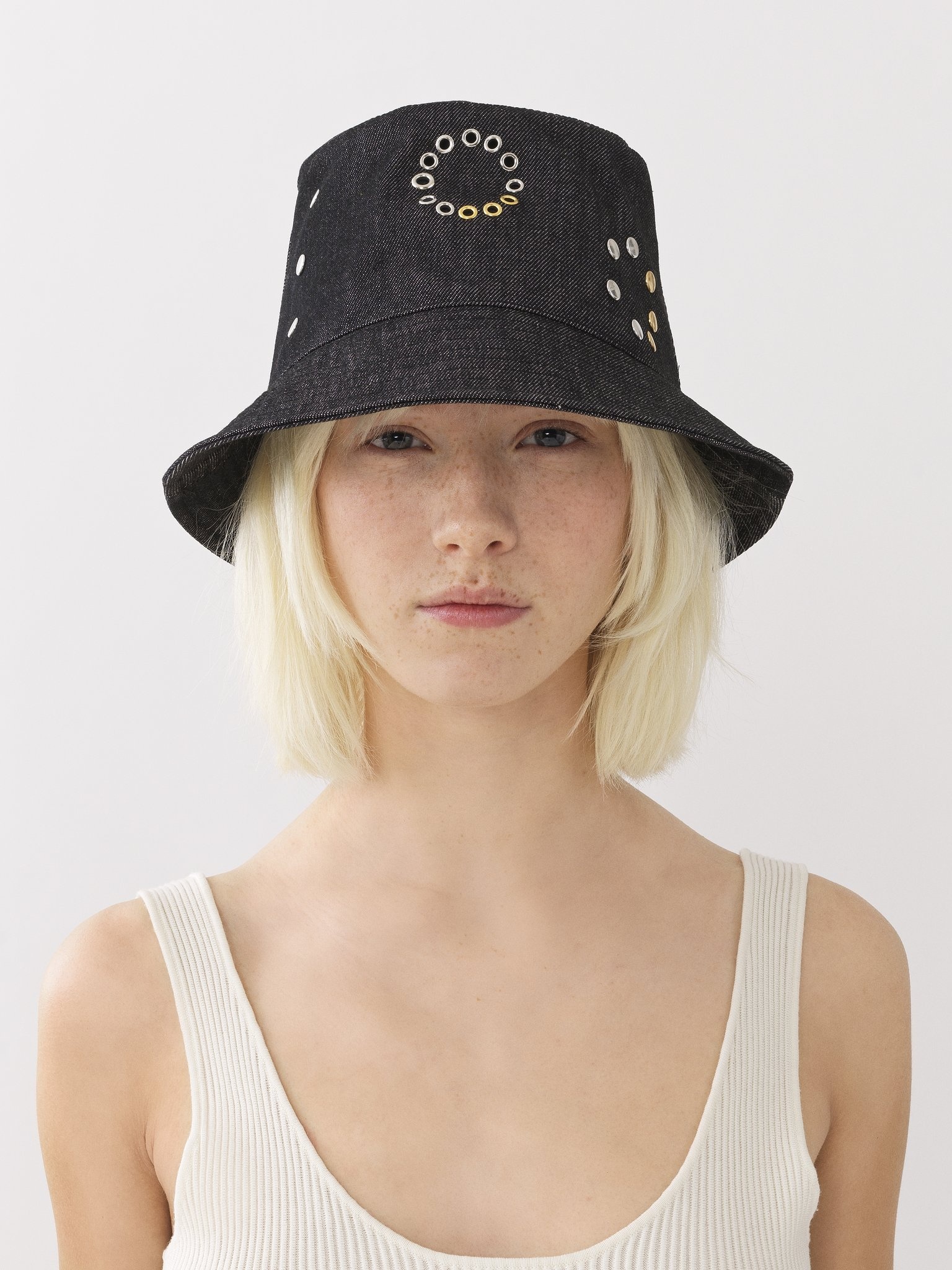 EYELET HAT - 4