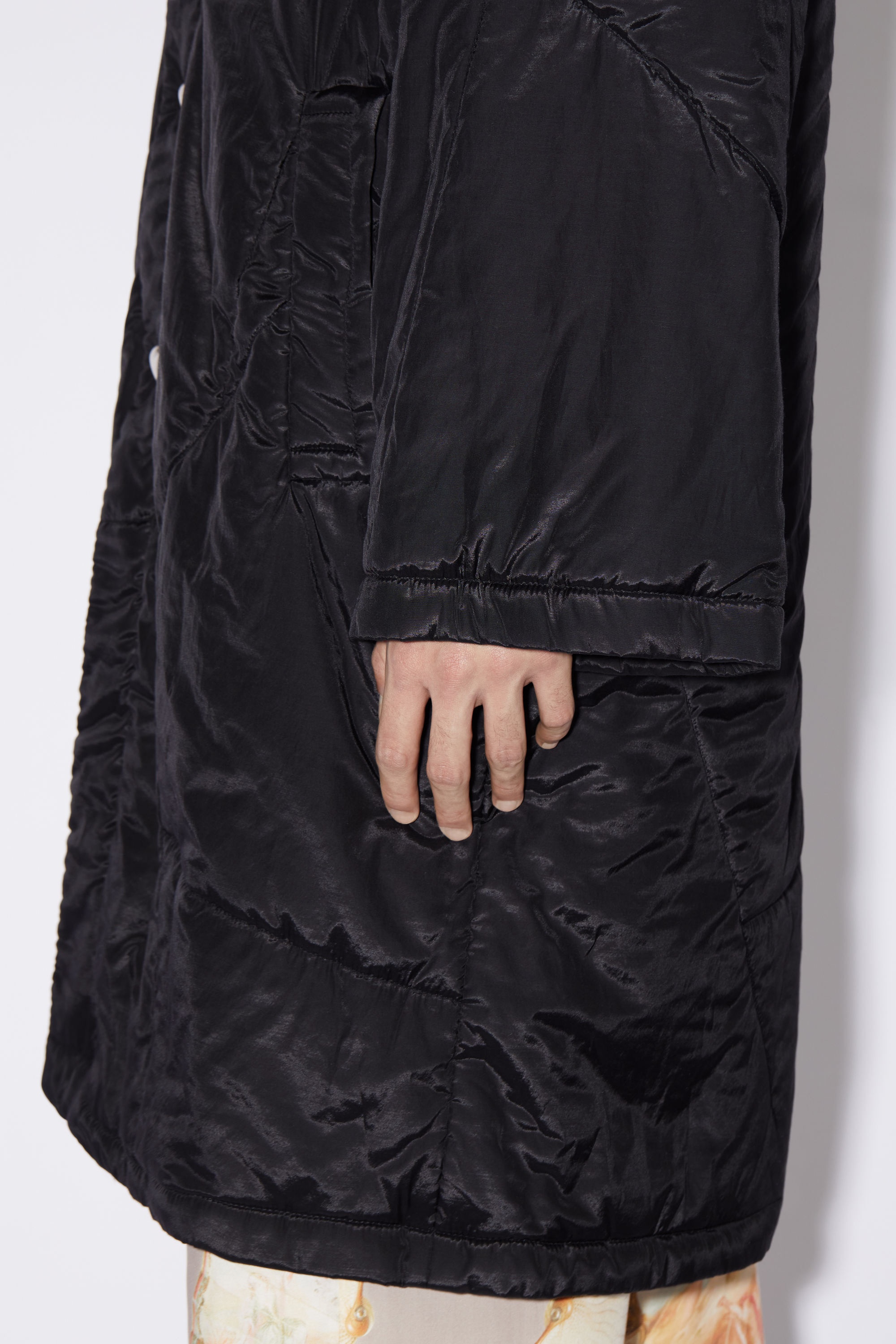 Padded coat - Black - 6
