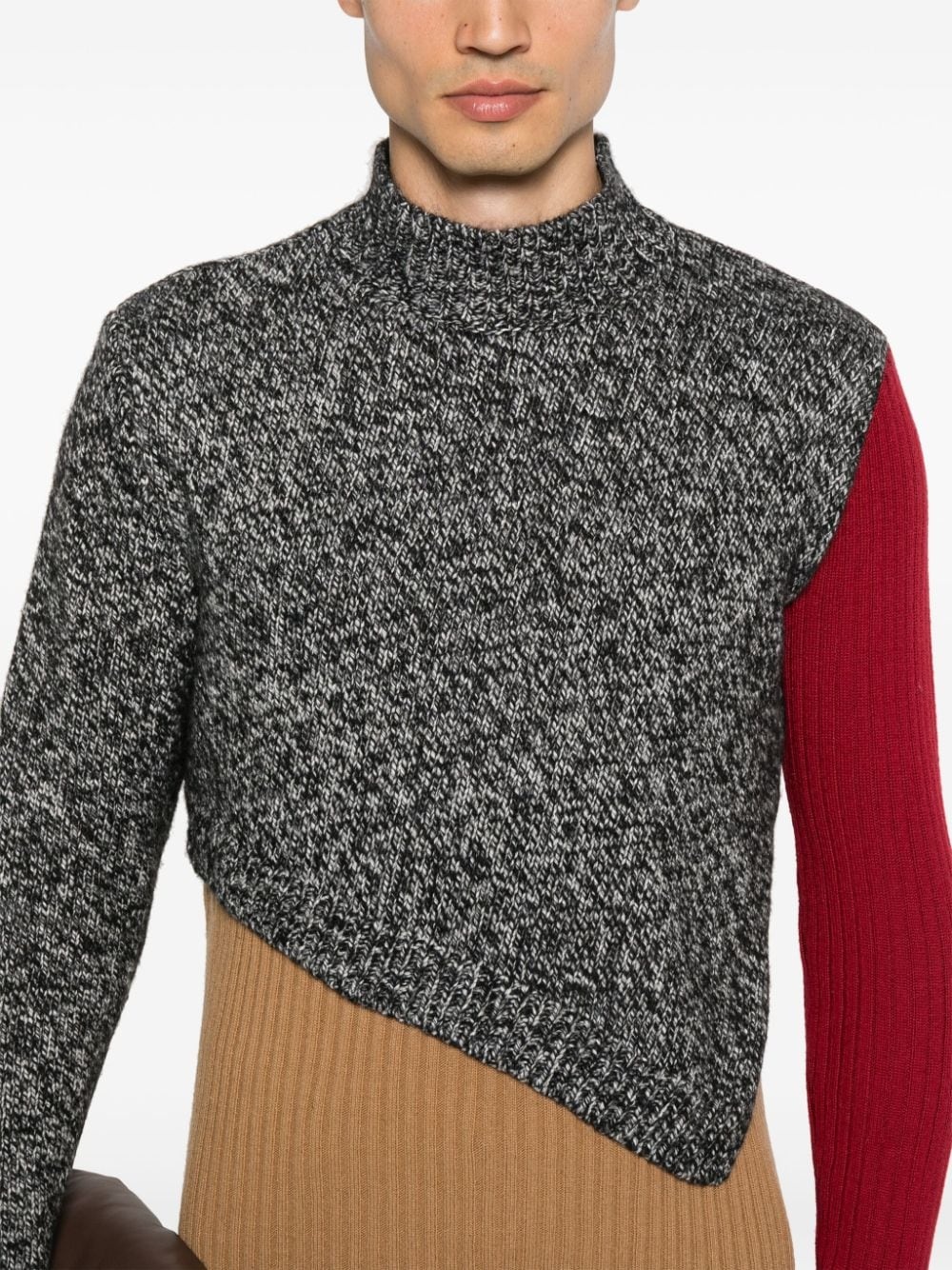 layered-design jumper - 5