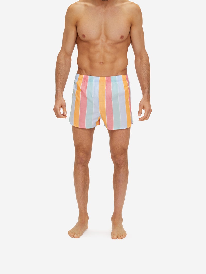 Men's Modern Fit Boxers Amalfi 18 Cotton Batiste Multi - 5