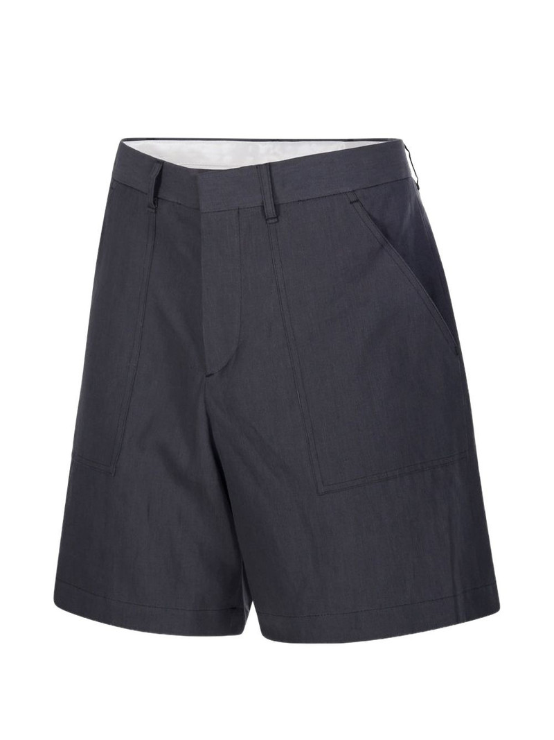 flap-pocket shorts 3