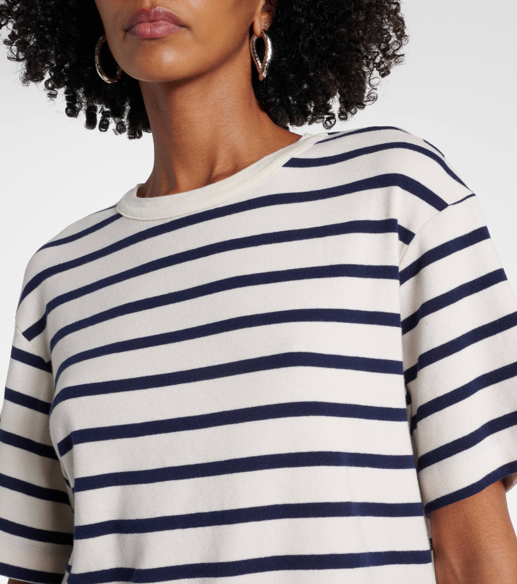 Goldie cotton-blend jersey T-shirt - 4