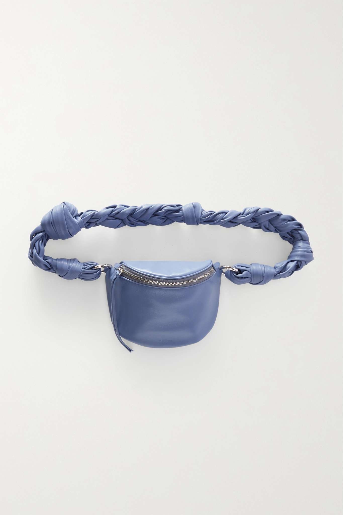 Moon knotted leather belt bag - 1