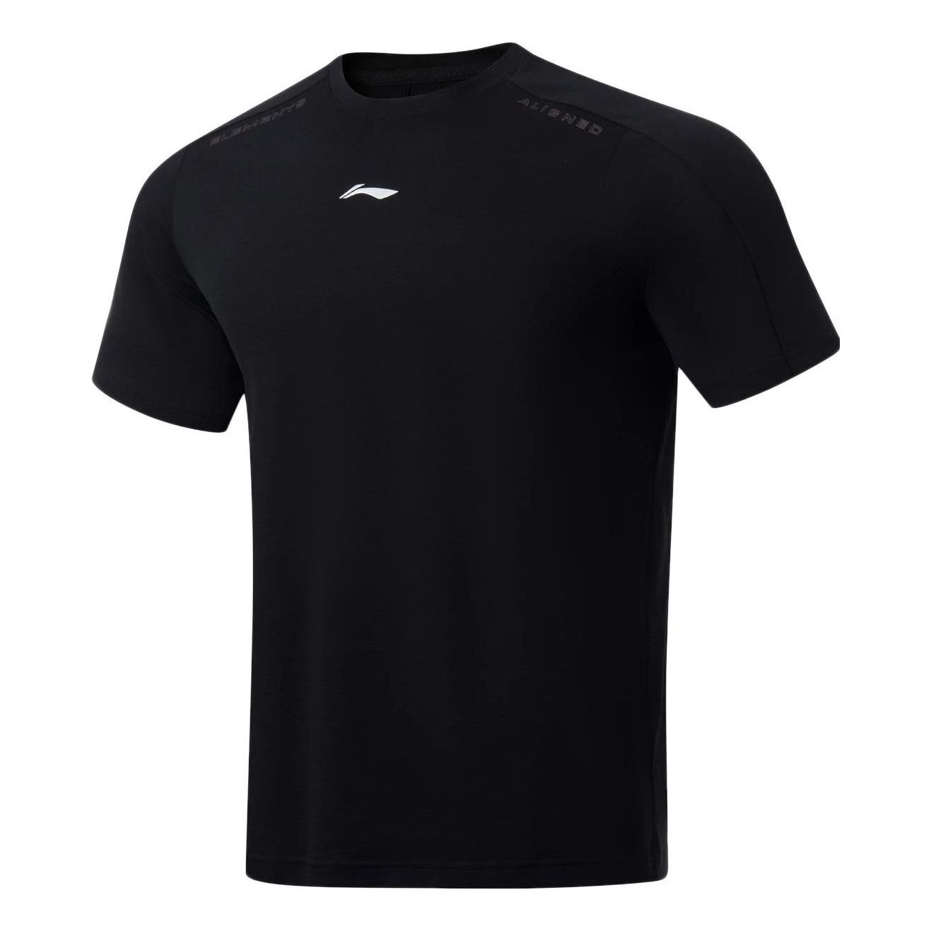 Li-Ning Small Logo Training T-shirt 'Black' ATST035-4 - 1