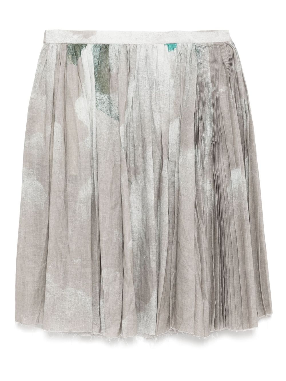 graphic-printed skirt - 2