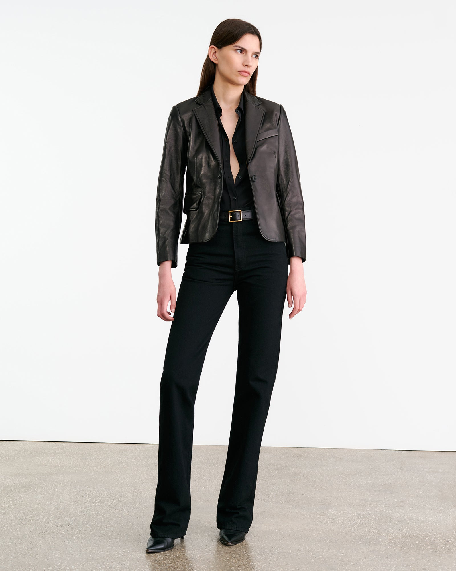 PASCALE LEATHER JACKET - 5