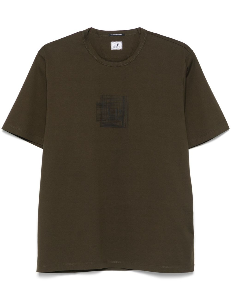 logo-print T-shirt 1