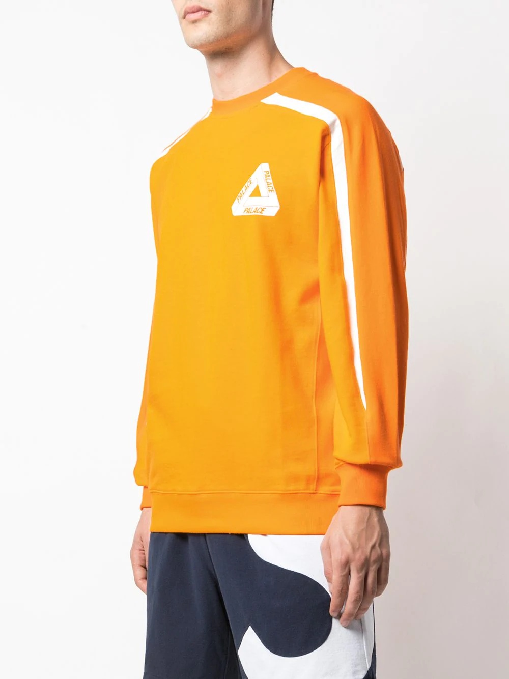 logo print sweatshirt - 3