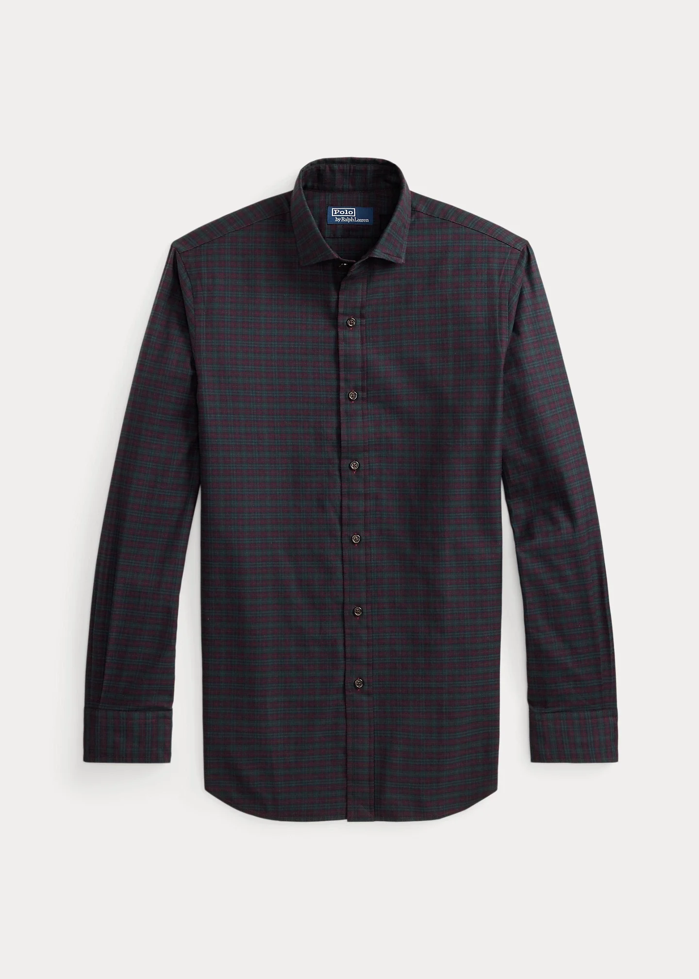 Classic Fit Checked Twill Shirt - 1