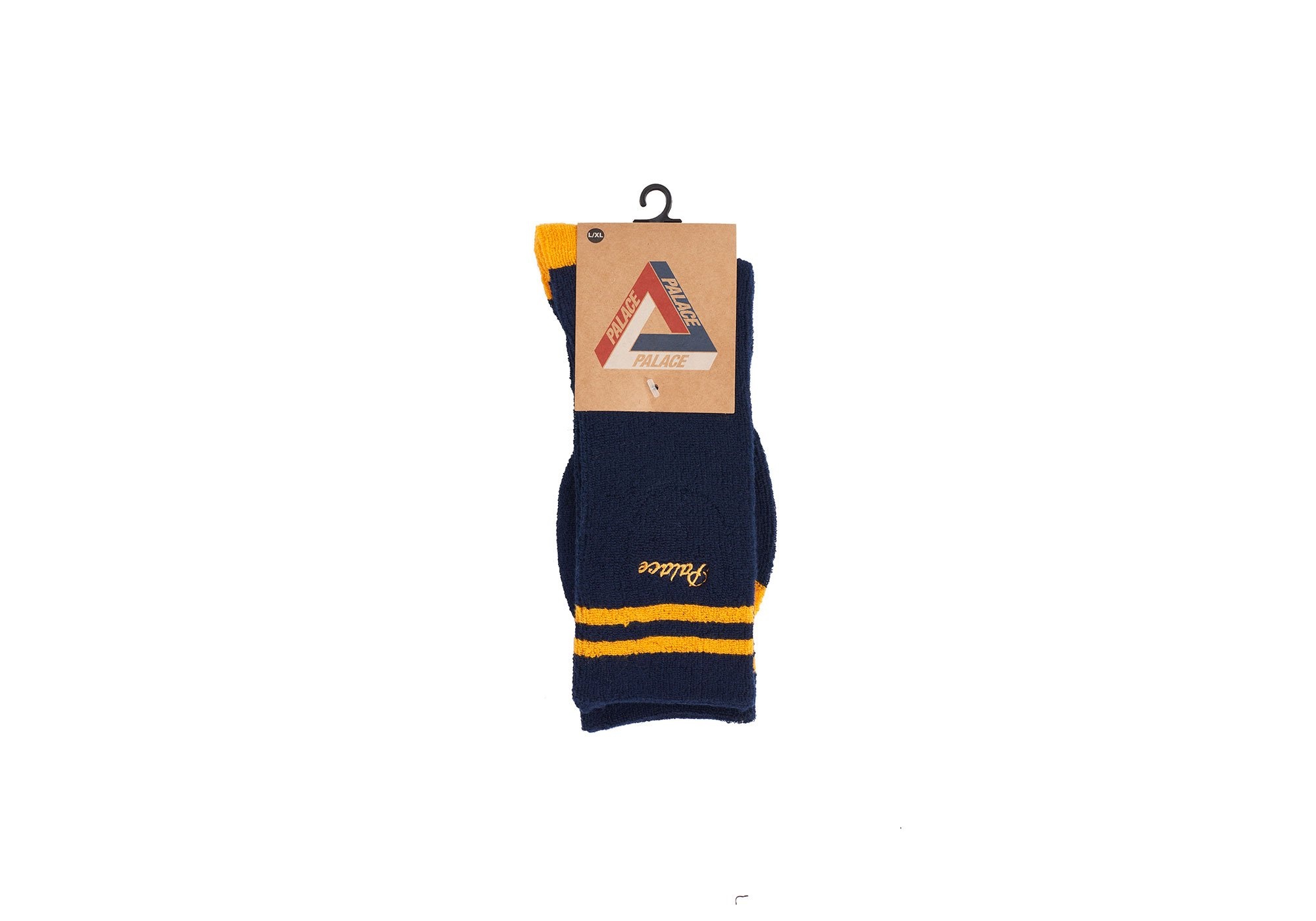 TOWELLING SOCK NAVY - 2