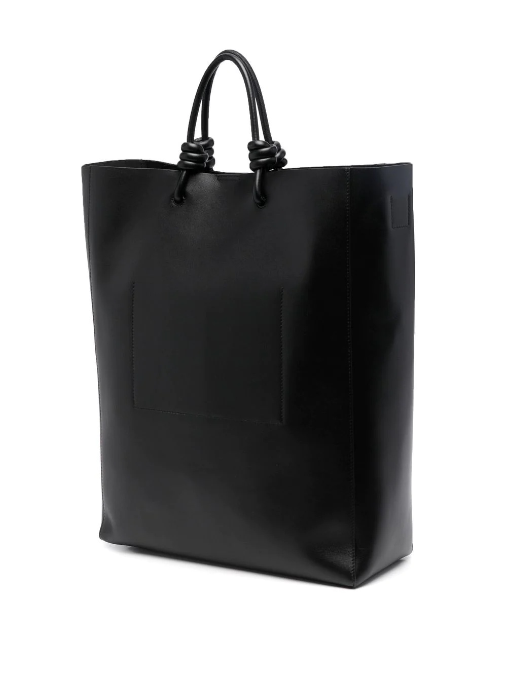 leather tote bag - 3