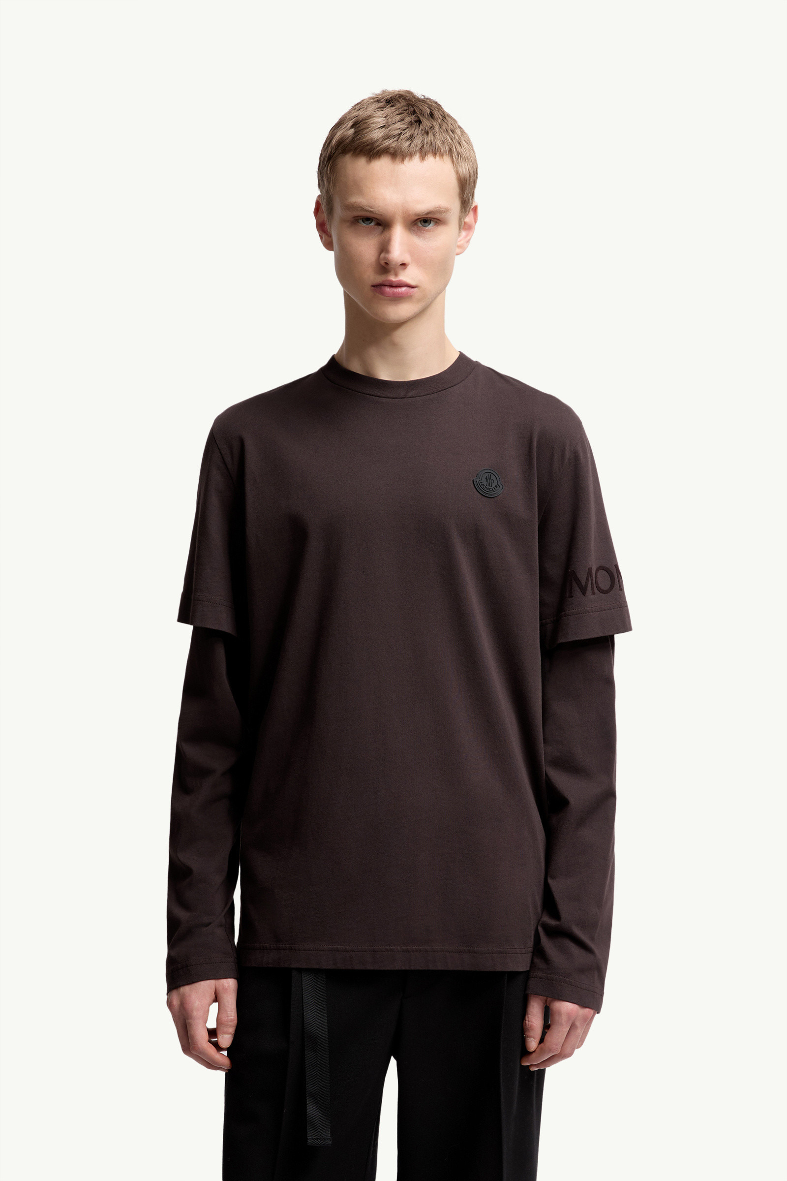 Double Sleeve Cotton T-Shirt - 3