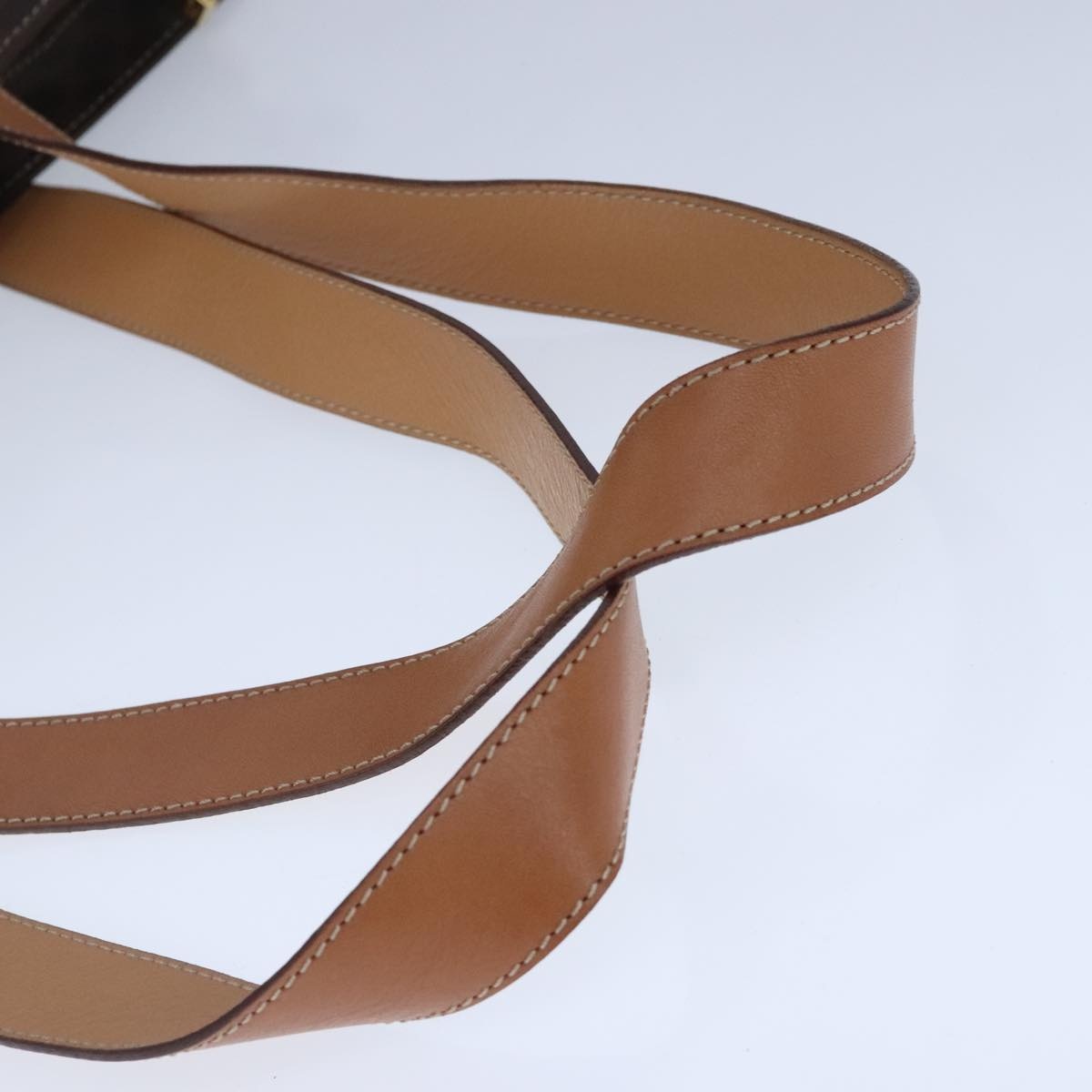 CELINE Macadam Canvas Tote Bag Pvc Leather Brown - 7