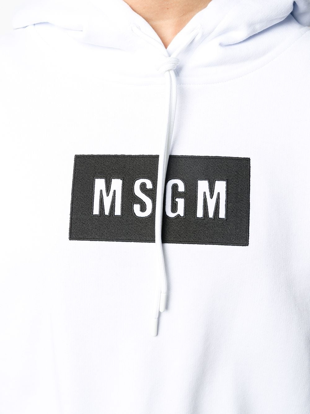 logo-print hoodie - 5