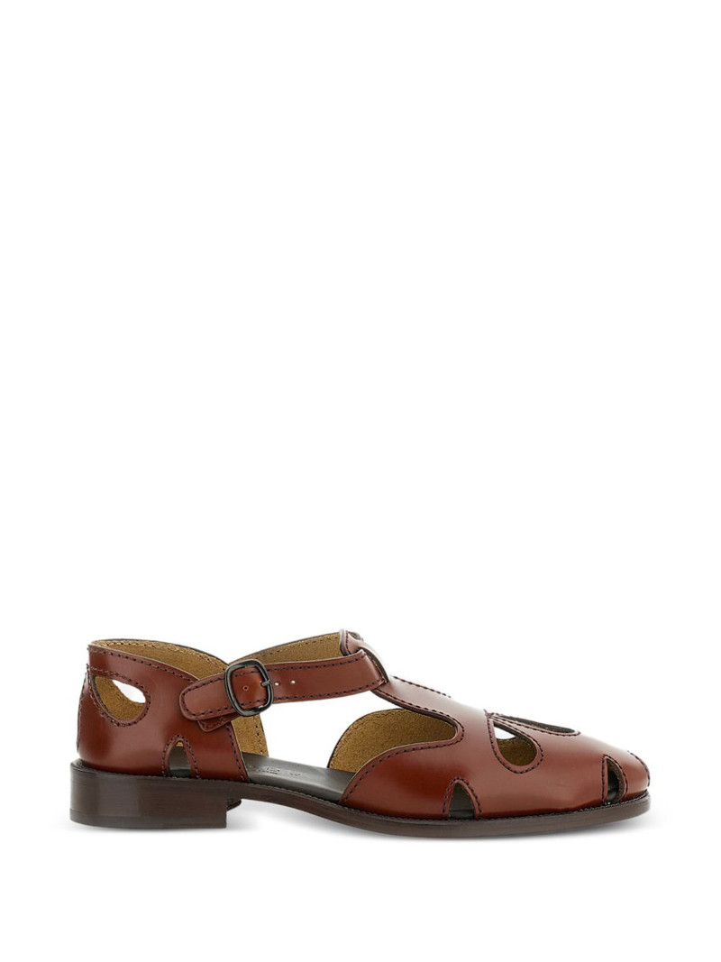 Floreta Slim cut-out buckle sandals 1