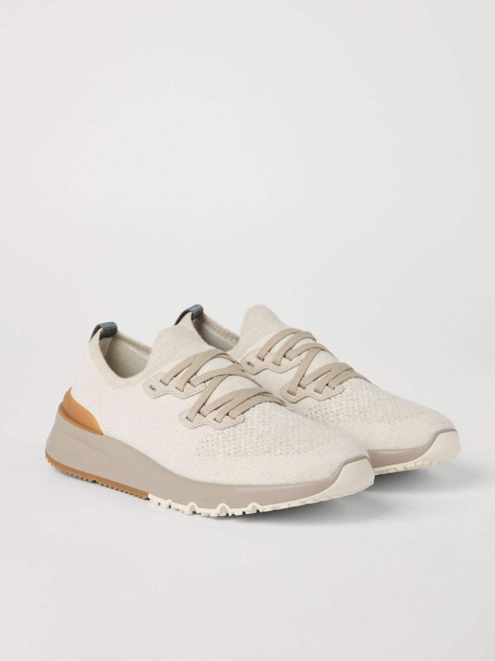 Brunello Cucinelli Men Knitted Sneakers - 2