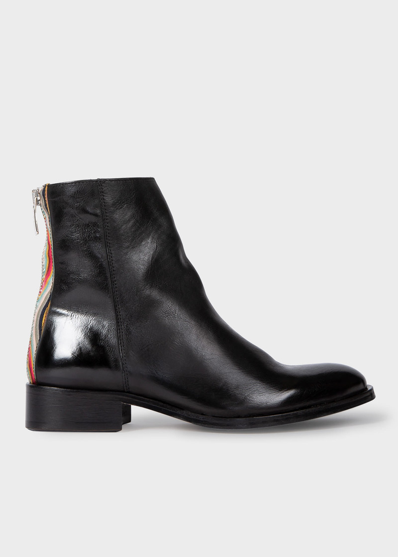 'Aylin' Boots With 'Swirl' Trim 1