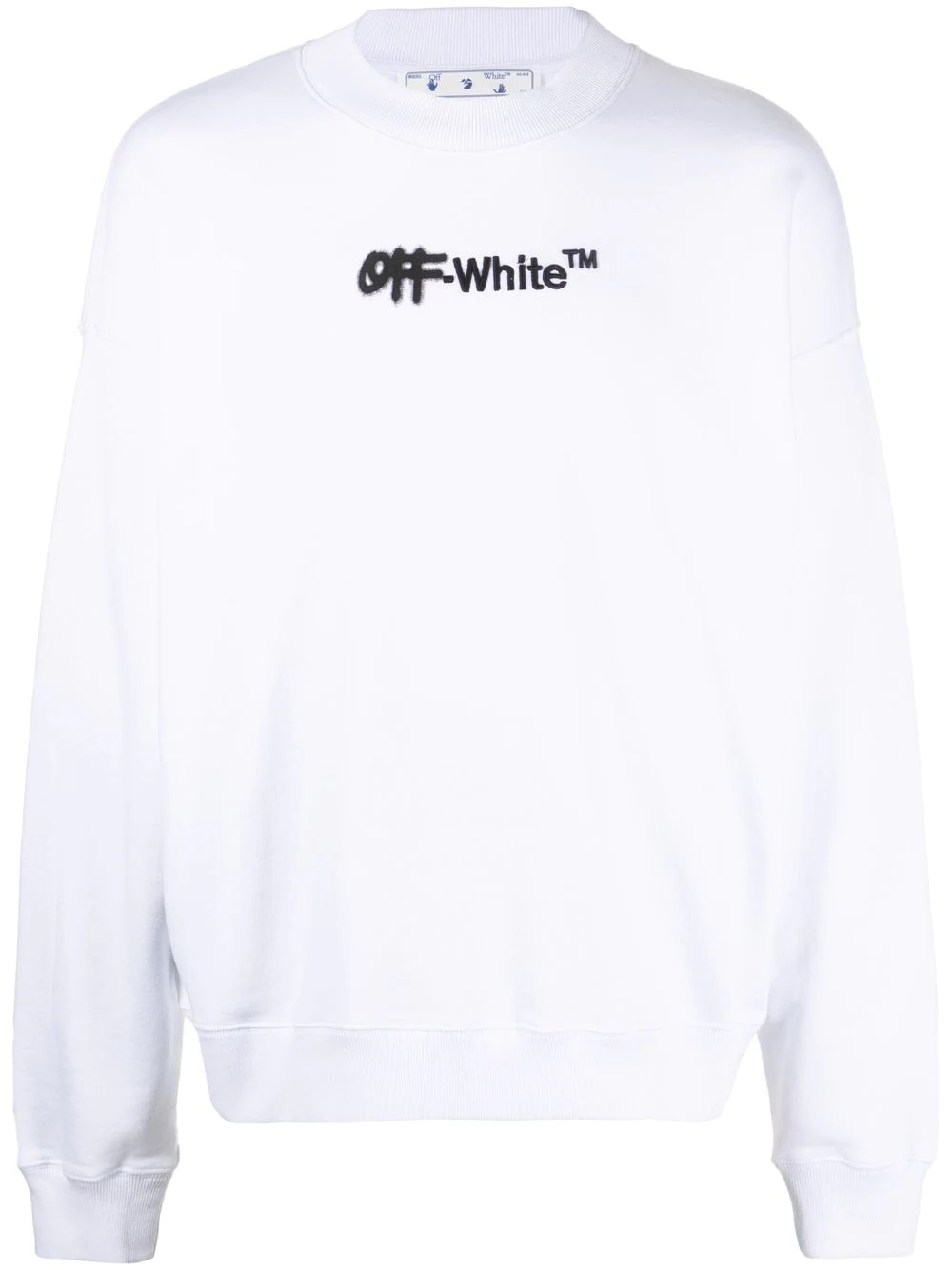 logo-print long-sleeve sweatshirt - 1