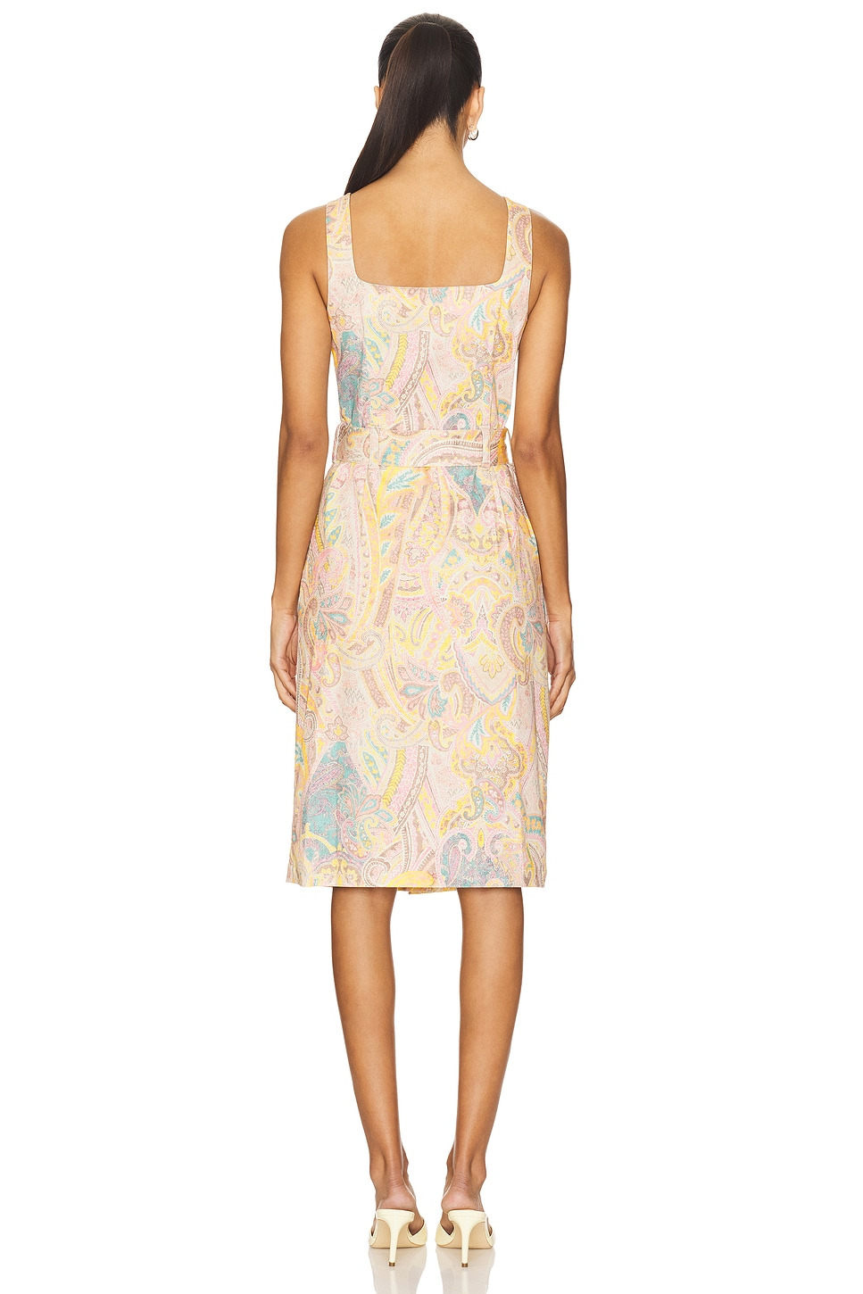 Idy Button Front Tank Dress - 3