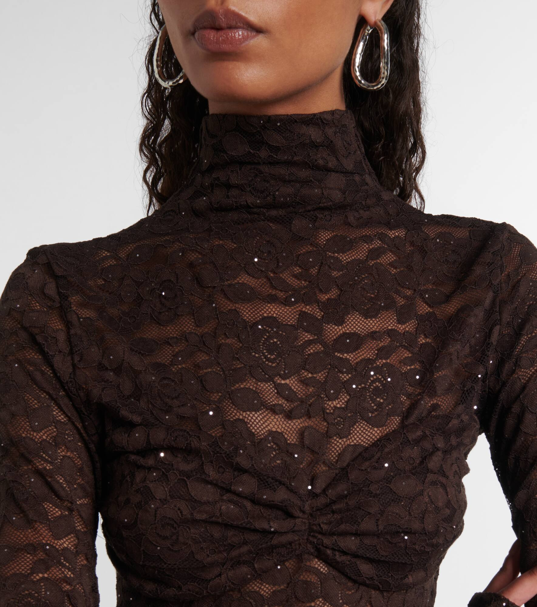 Francisca floral lace minidress - 4