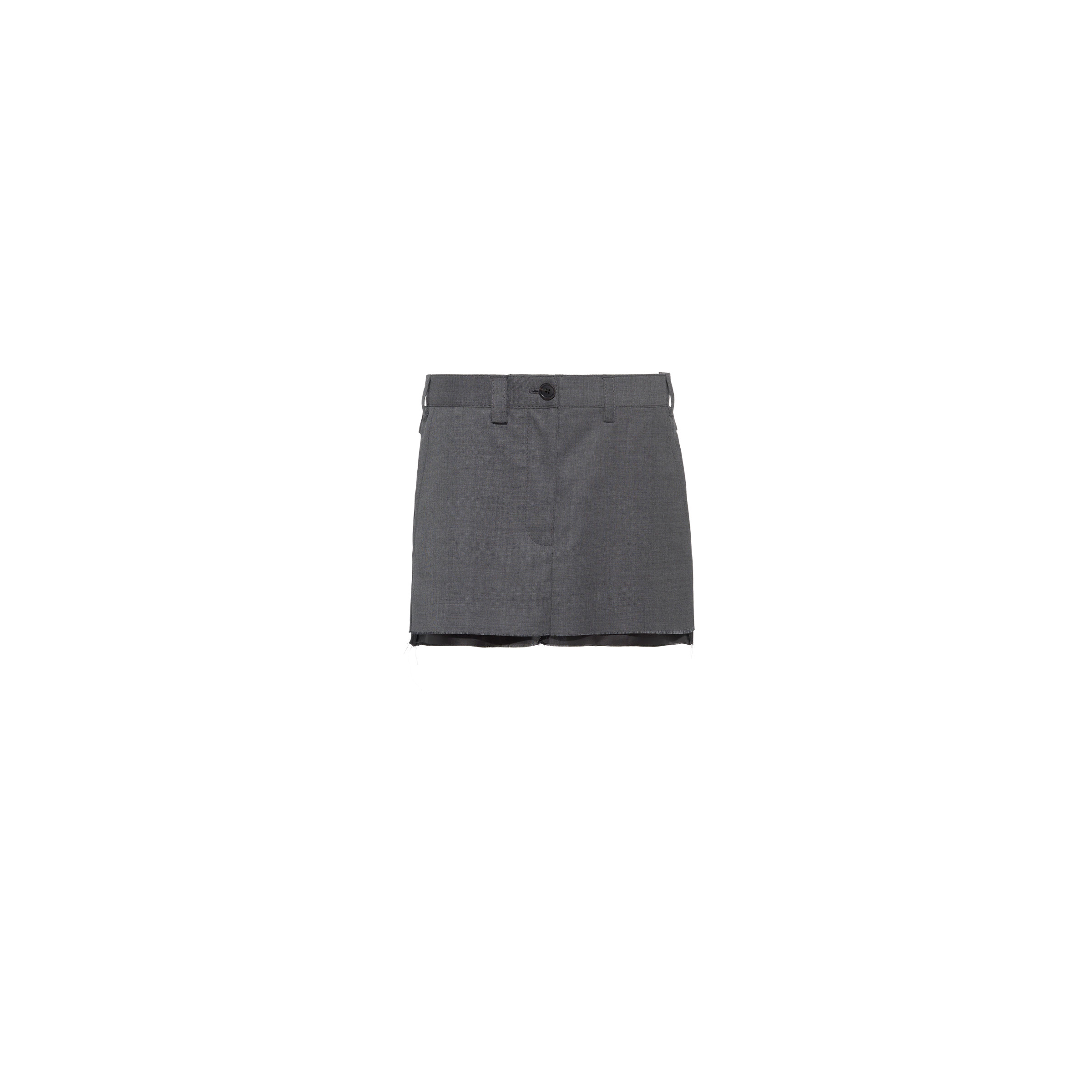 Grisaille mini skirt - 1
