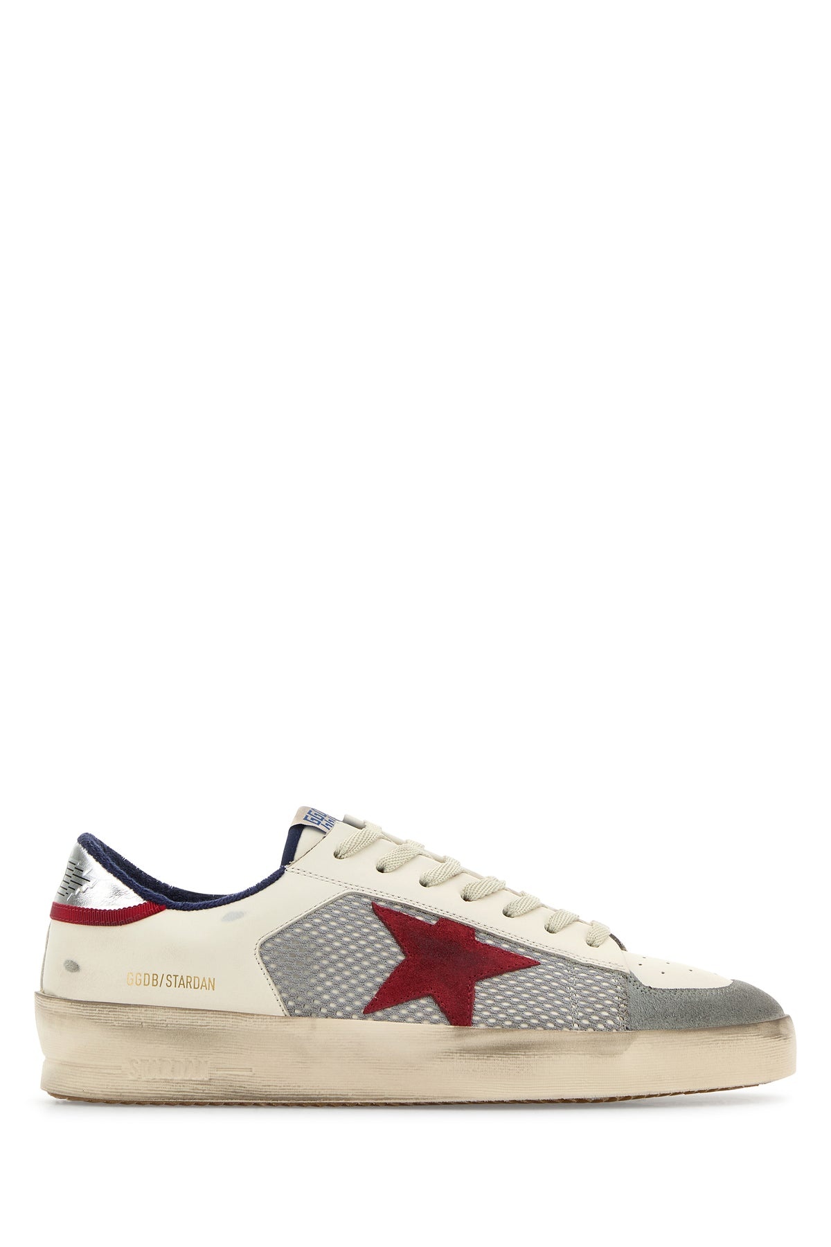 Multicolor leather and mesh Stardan sneakers - 1