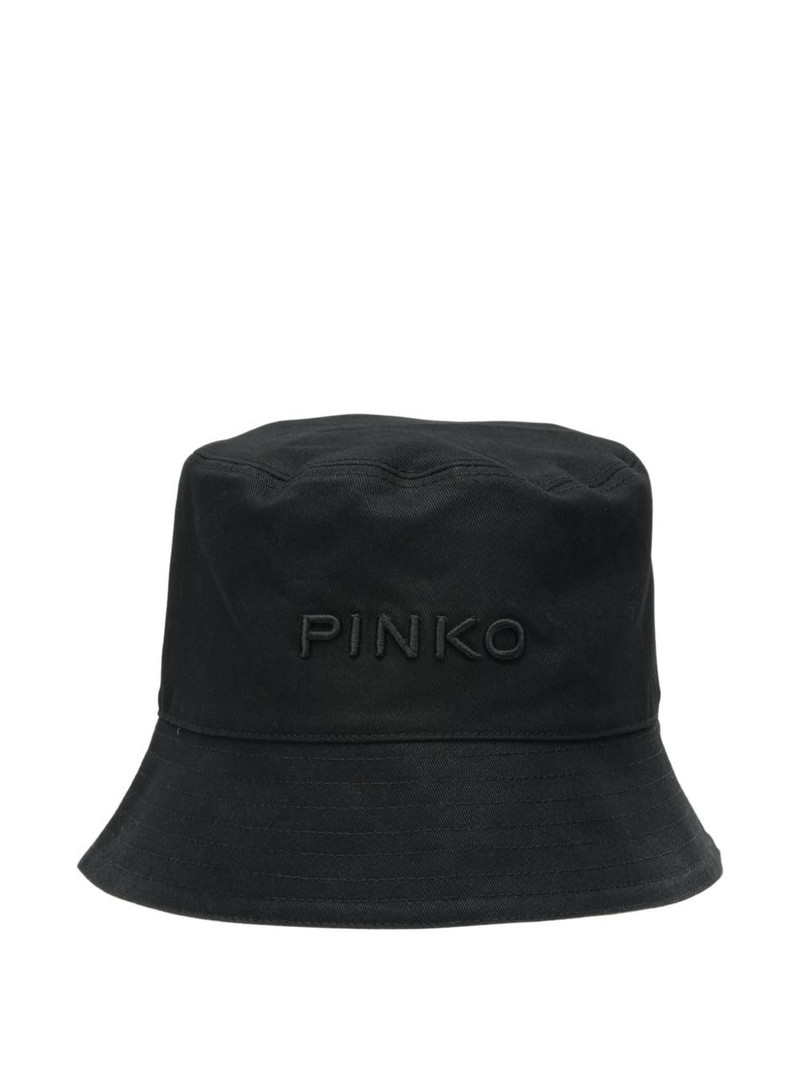 logo-embroidered bucket hat 1