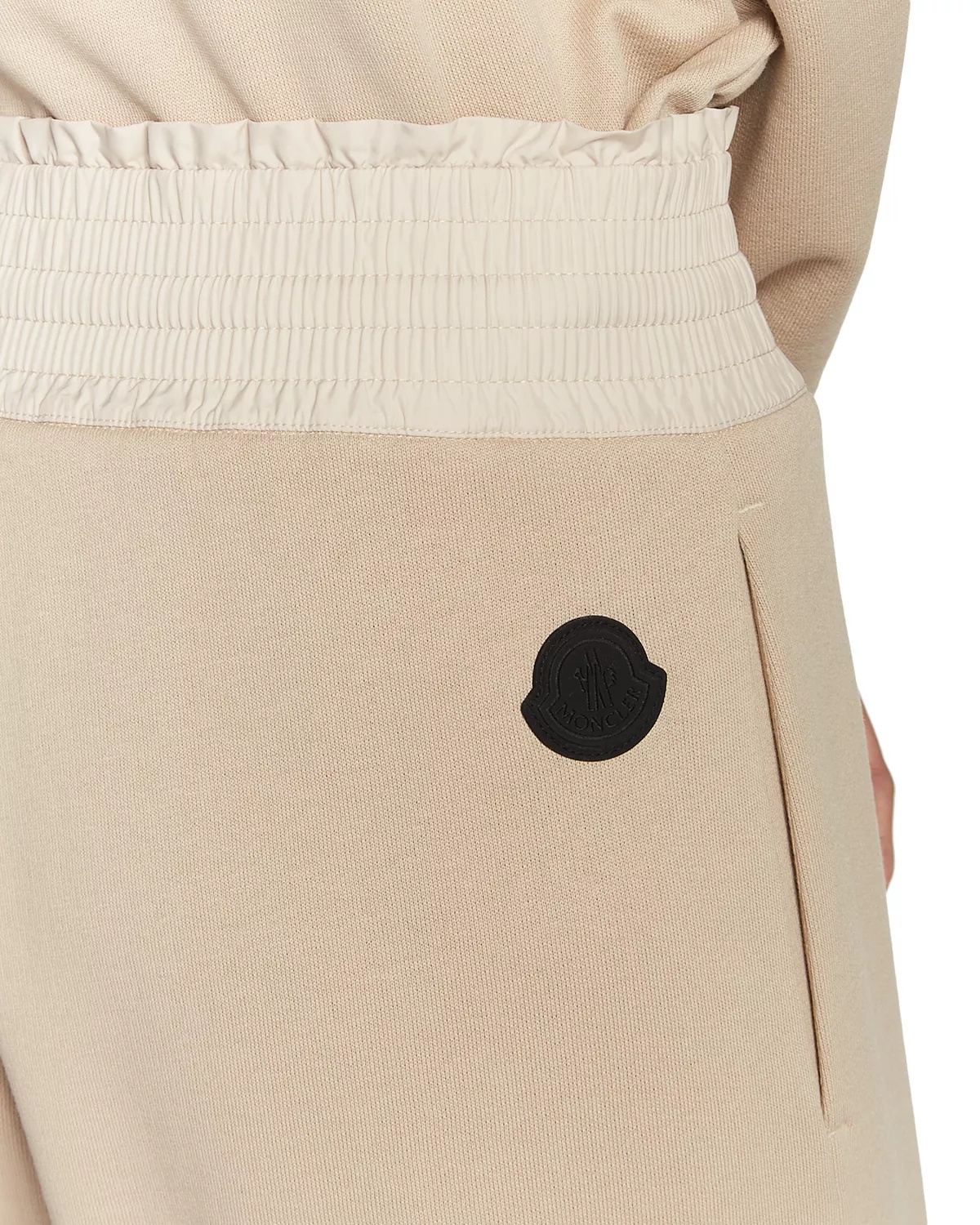 Smocked Waist Sweatpants - 4