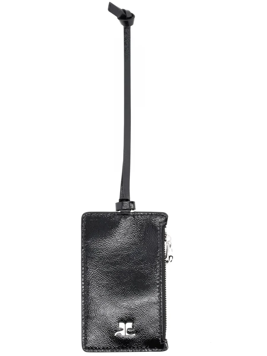 LEATHER "NAPLACK" CARD HOLDER - 1