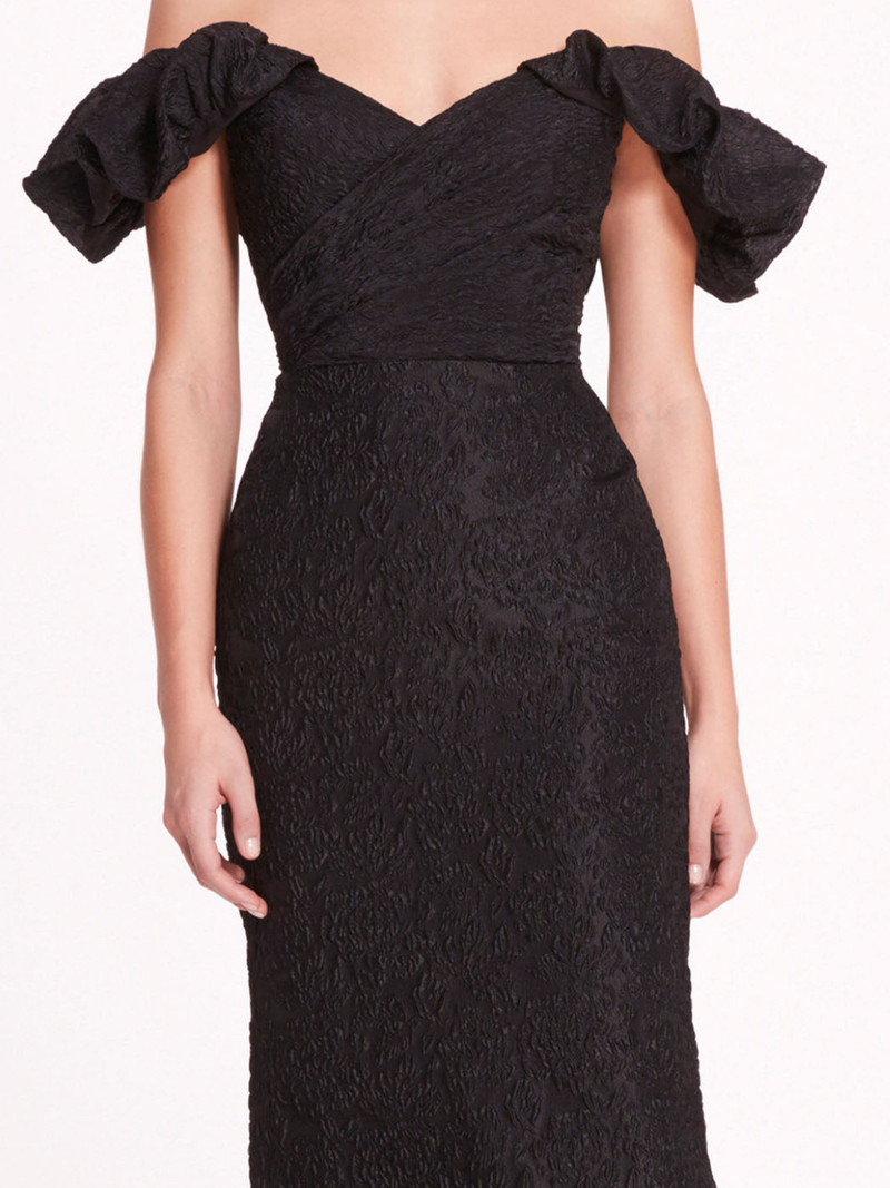 CLOQUE MIDI DRESS 4
