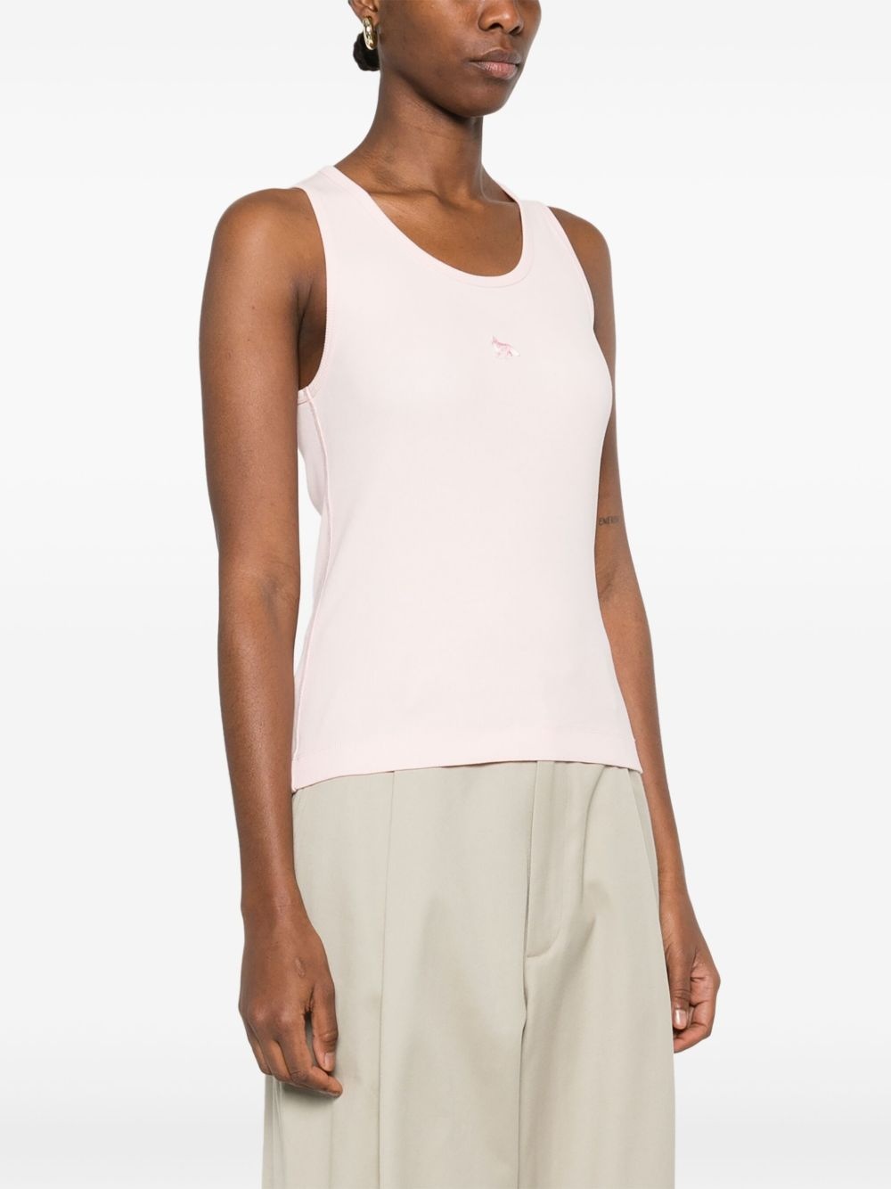 Baby Fox-patch tank top - 3
