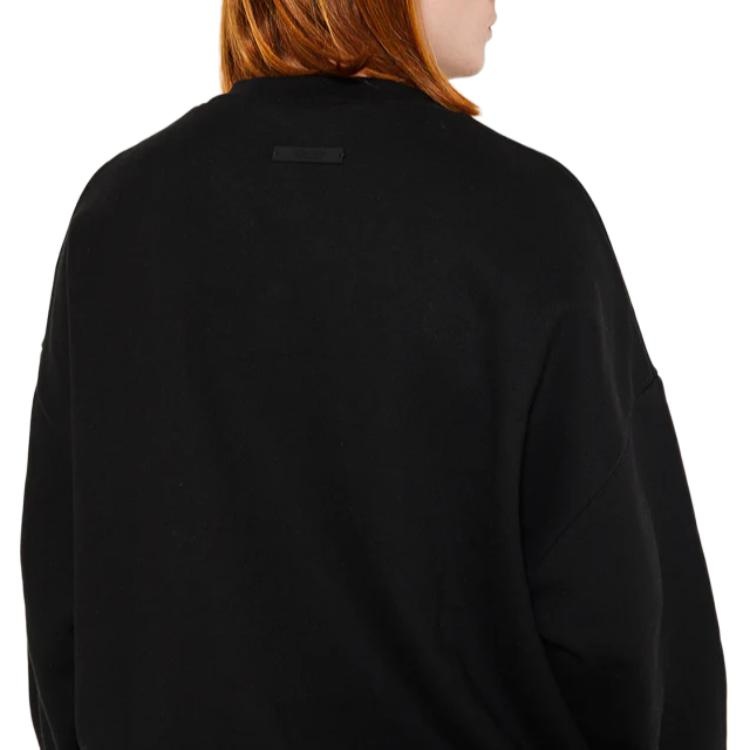 Fear of God Essentials Fleece Crewneck 'Black' 192BT246260F - 5