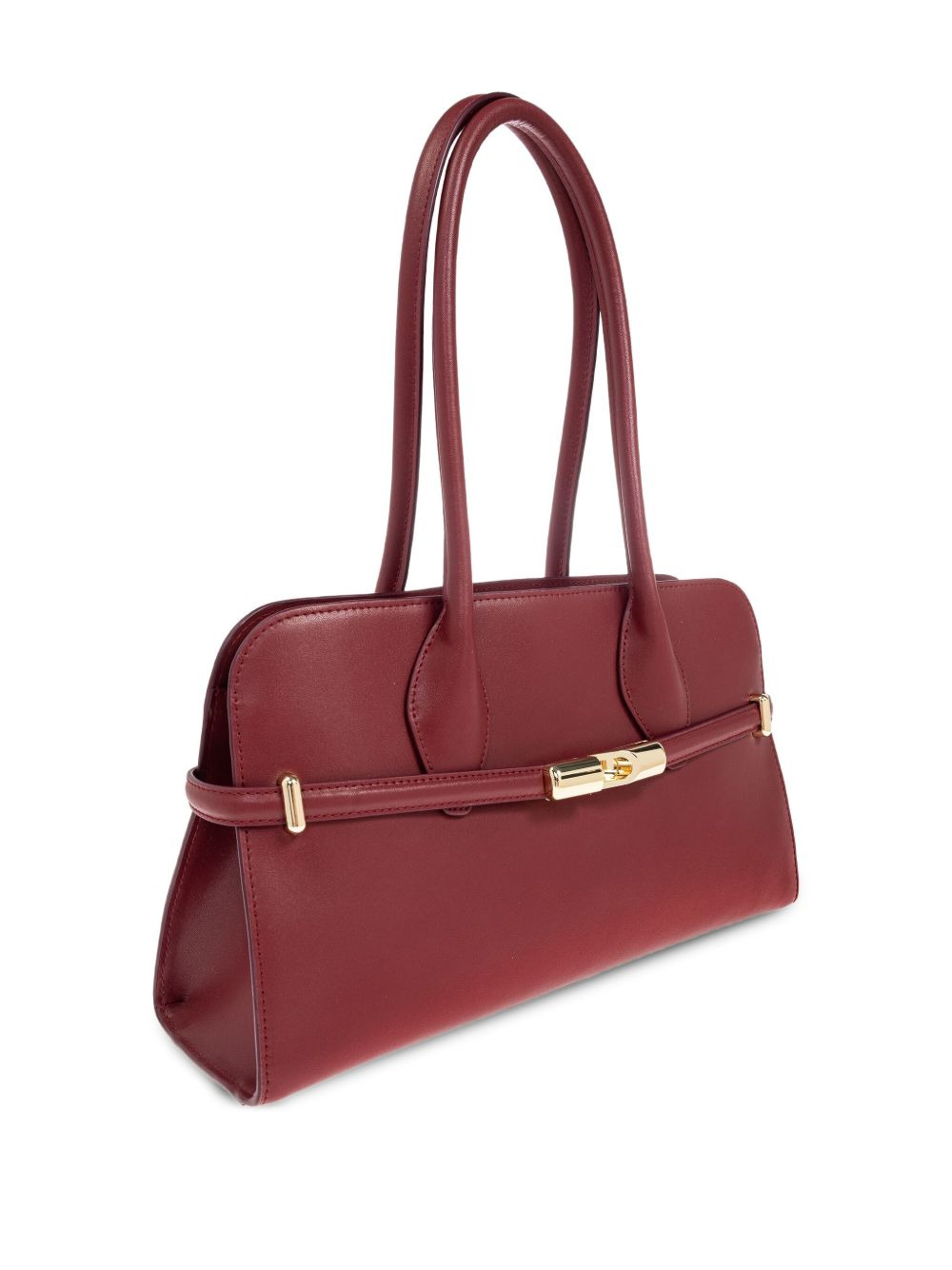 leather top-handle bag - 4