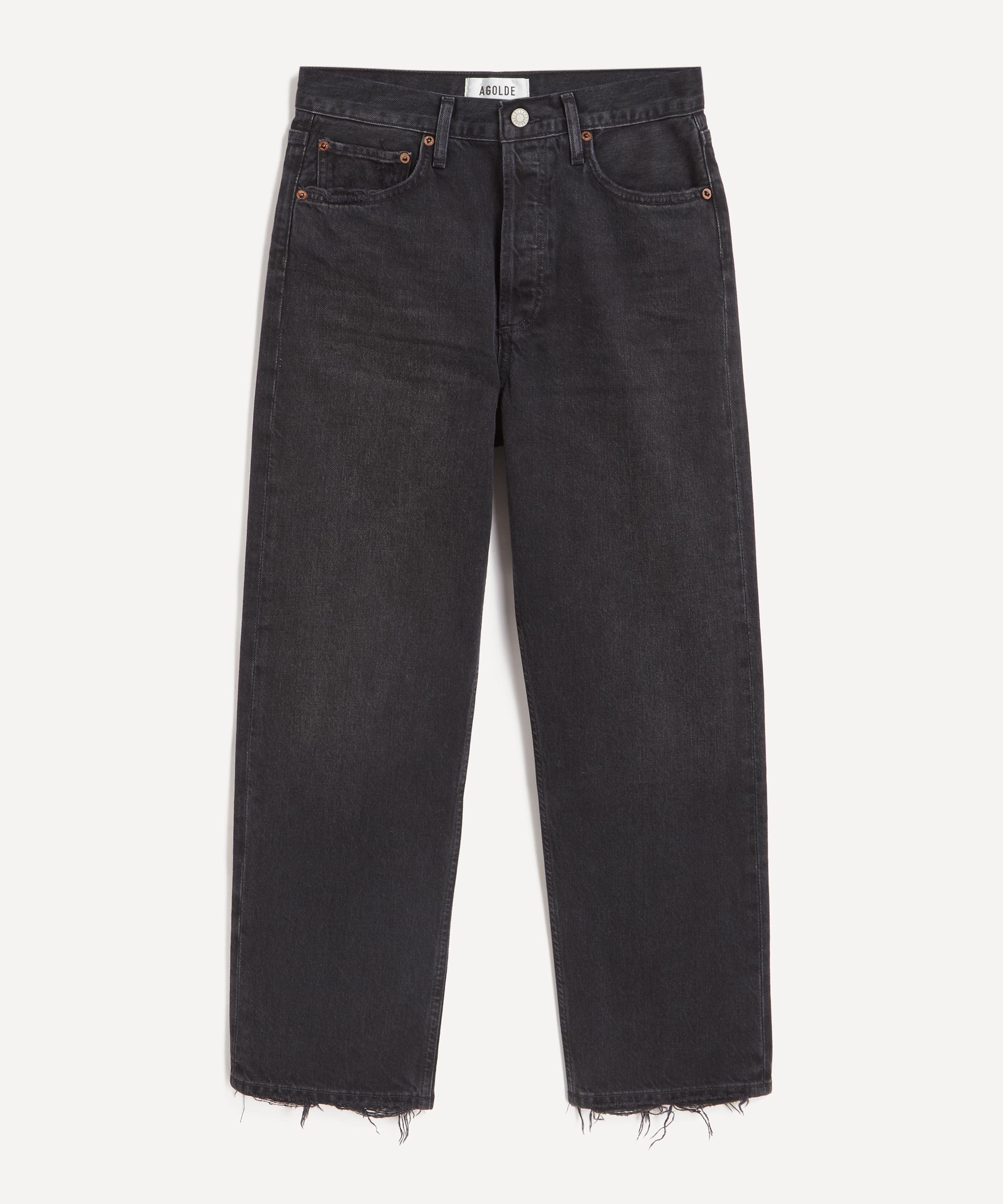 90s Crop Mid-Rise Straight Jeans - 1