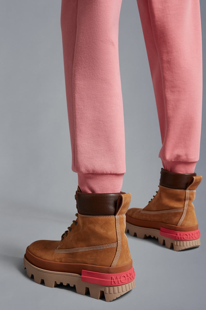 Moncler Mon Corp Lace-Up Boots outlook