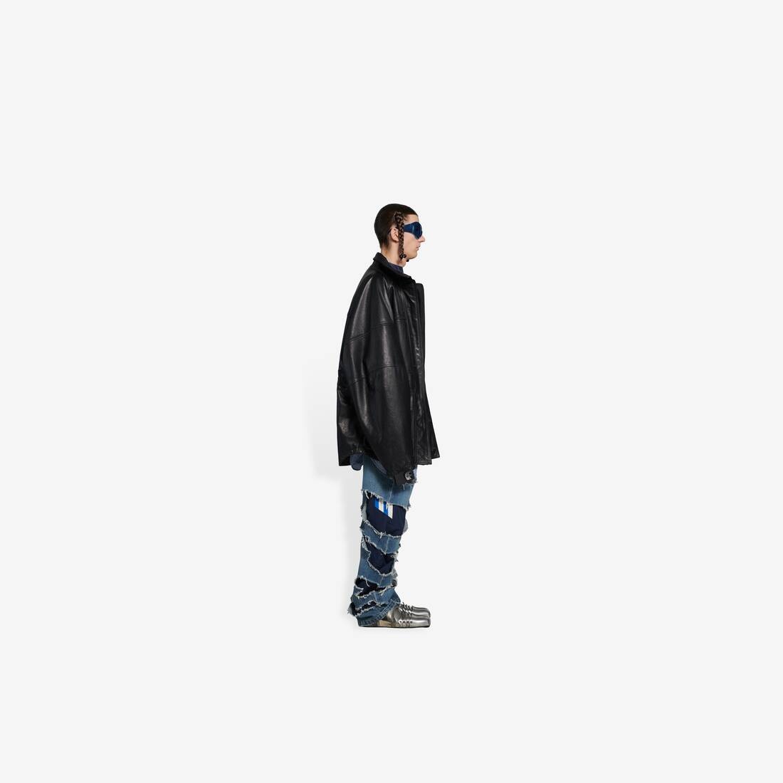 Men's Parka in Black - 4